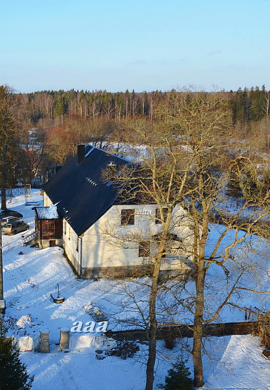 Main building of Kose Pastorage, 18th century. rephoto