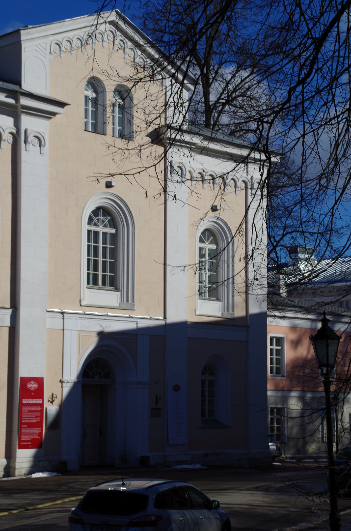 Church of the University of Tartu. rephoto