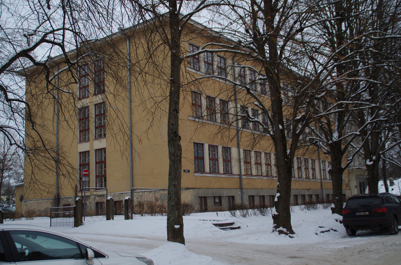Tartu Pedagogic School. rephoto