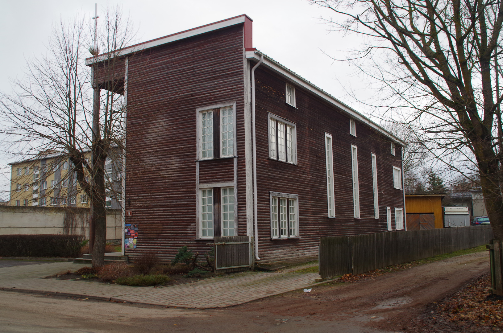 Karmeli Baptisti served Lääne-Viru county Rakvere city Koidula 15 rephoto