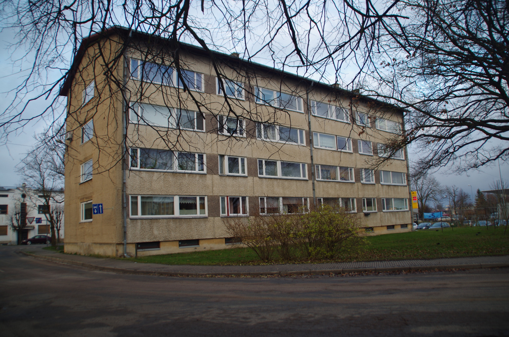 Apartment building Lääne-Viru county Rakvere city Koidula 7 rephoto