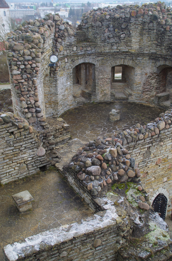 View Rakvere orthodoxy tower indoor door rephoto