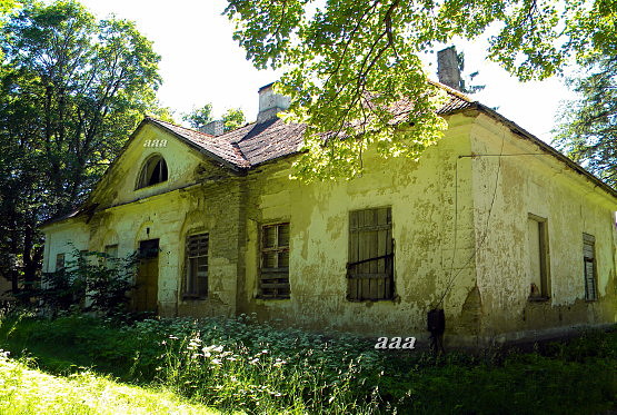 Põdruse post station Lääne-Viru county Haljala municipality Põdruse rephoto