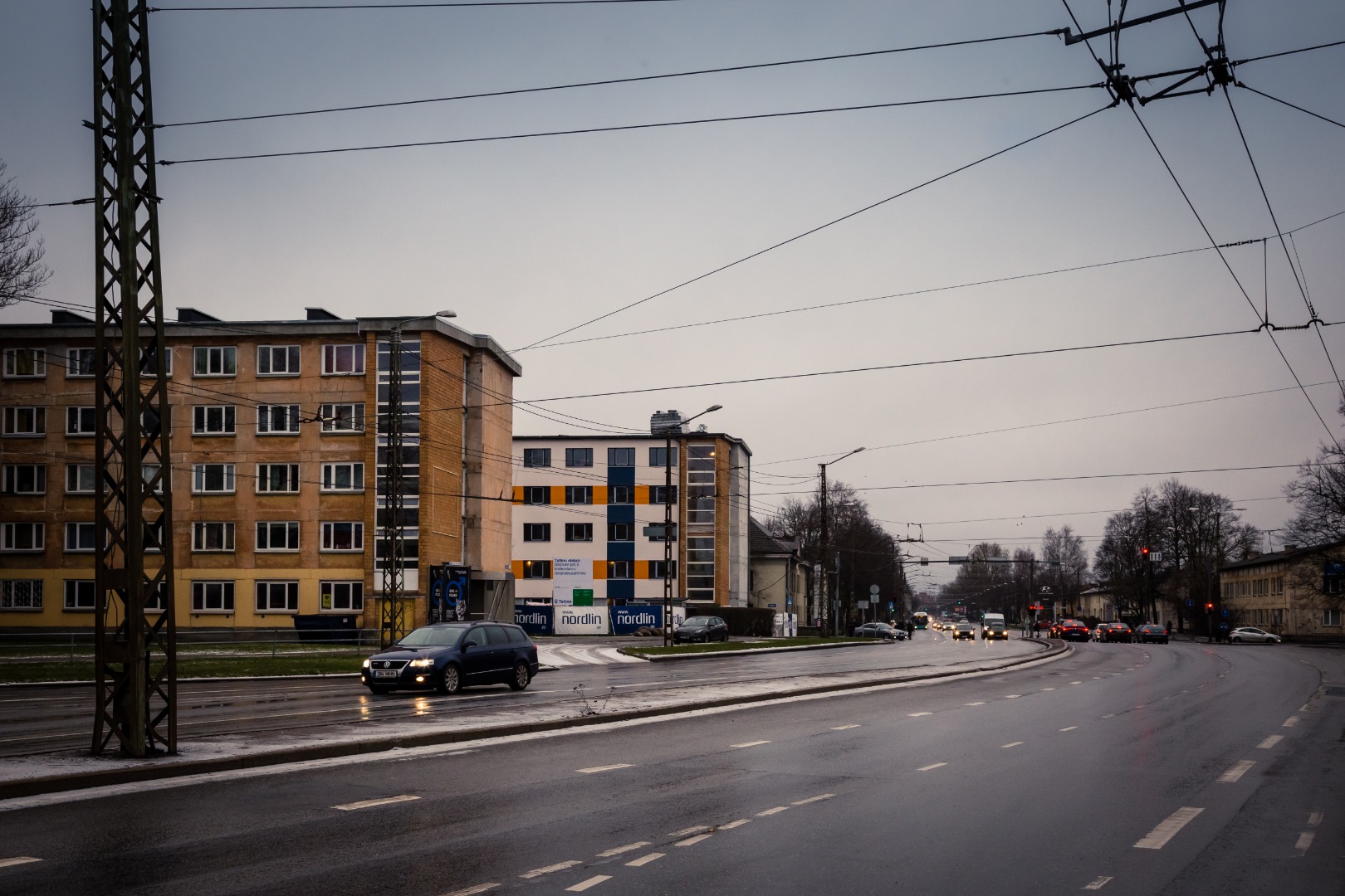 Uued majad Sõpruse puiesteel rephoto
