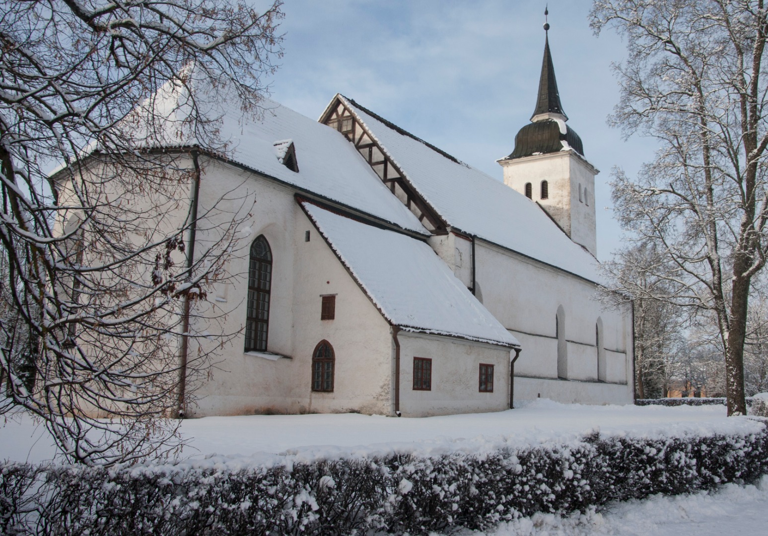 foto, Viljandi, Jaani kirik u 1905 rephoto