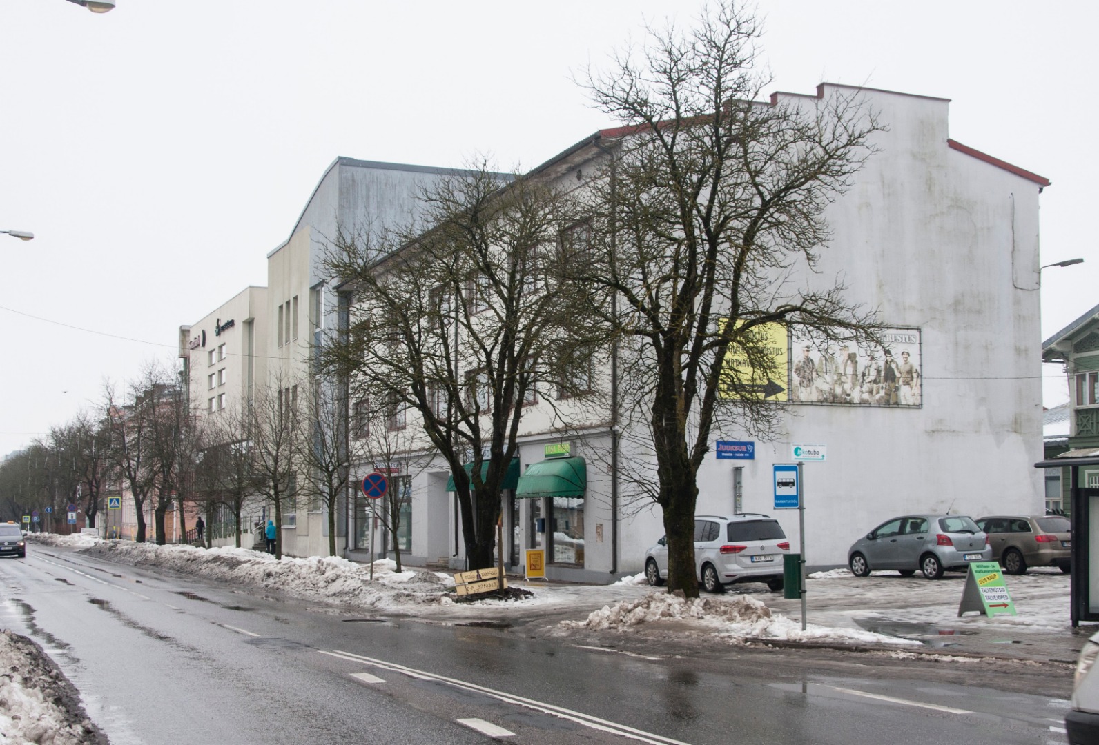 foto Viljandi Tallinna tn 11, Nurmbergi maja 1938 rephoto