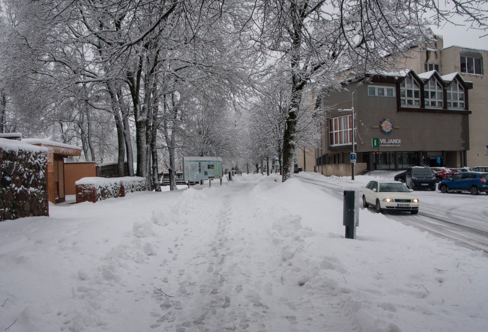 fotonegatiiv, Viljandi, Tasuja puiestee rephoto