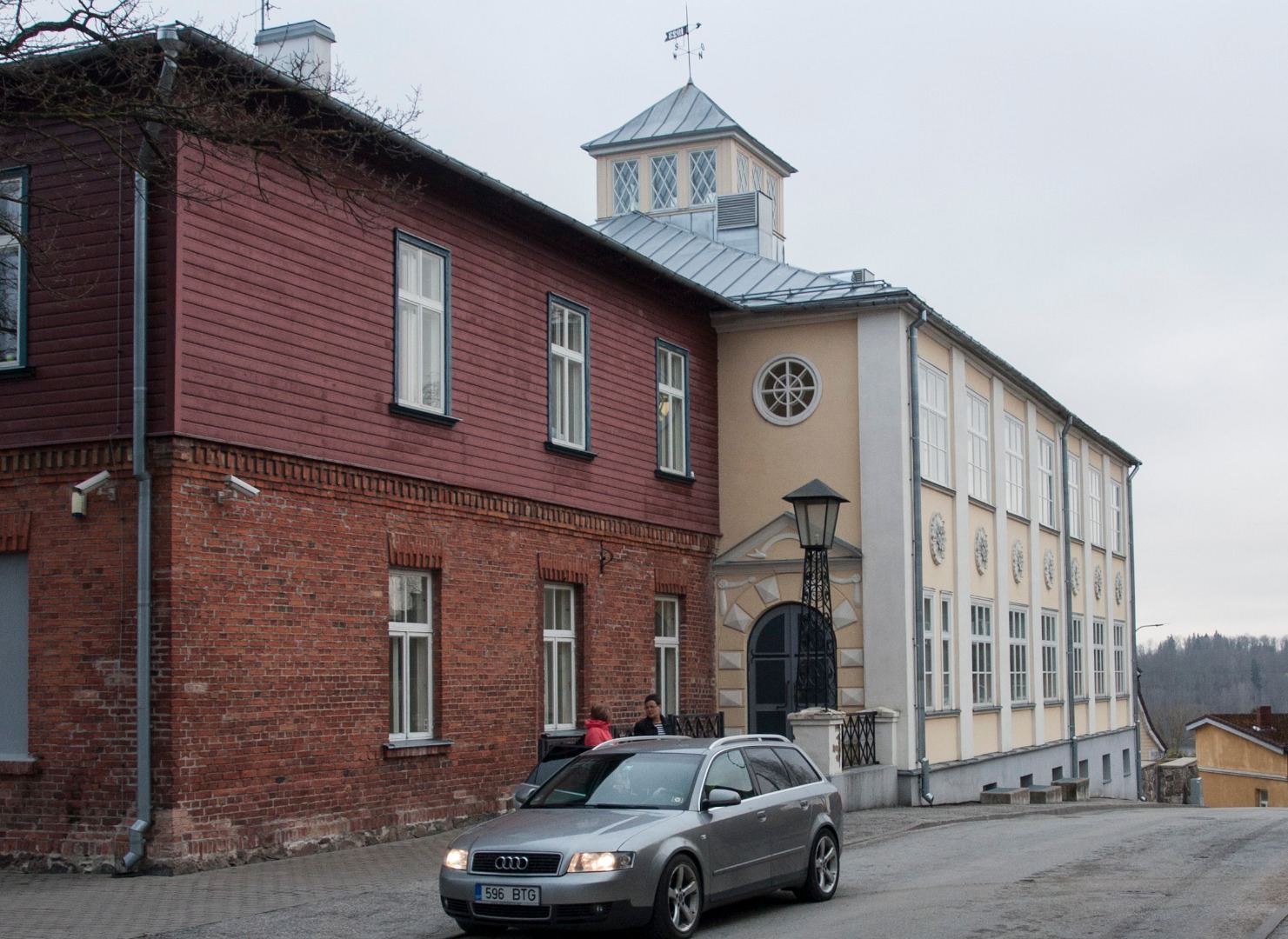 Educational company house in Viljandi, 1938 rephoto