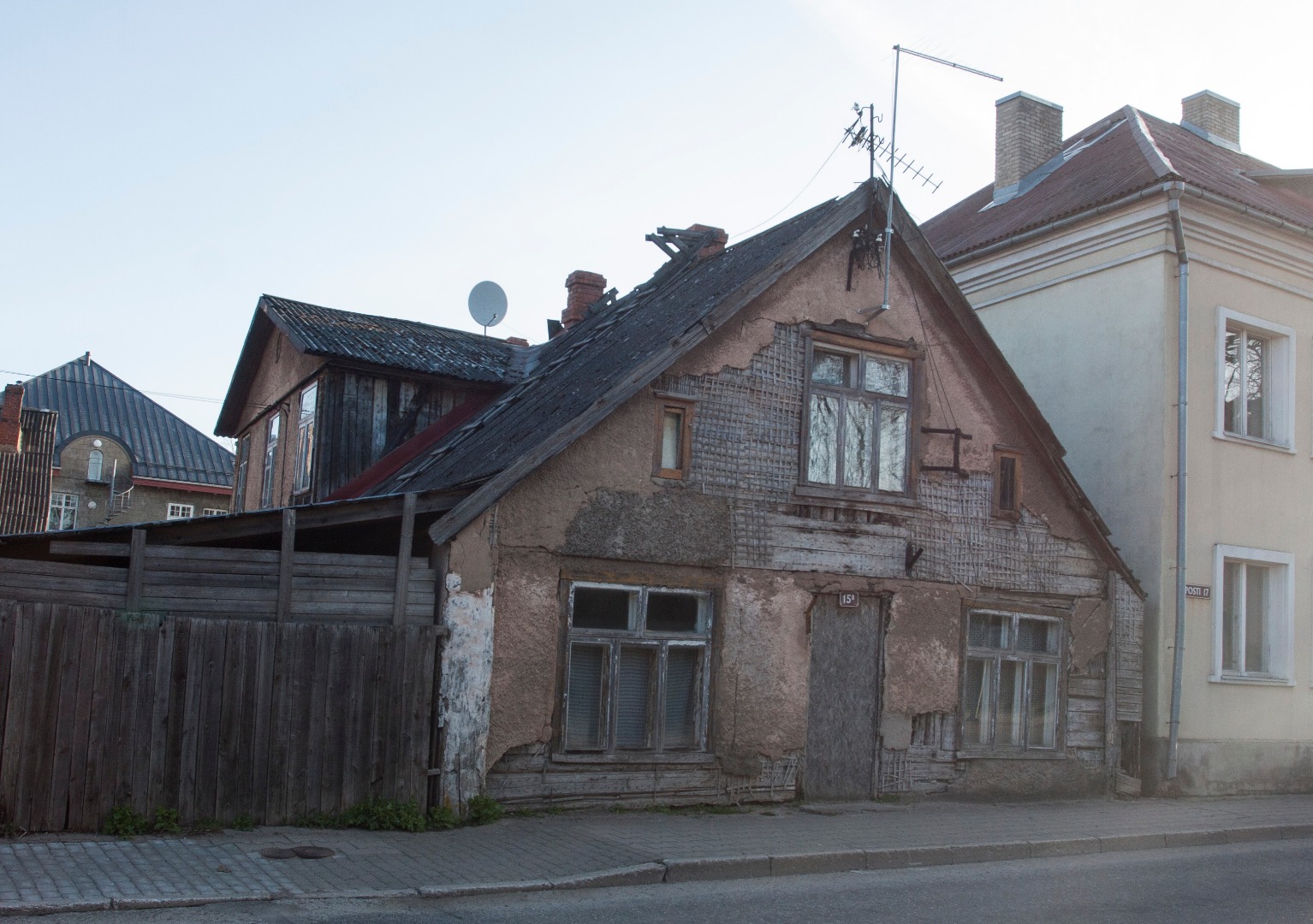foto, Viljandi, Posti tn 15 b, 1977, foto E. Veliste rephoto