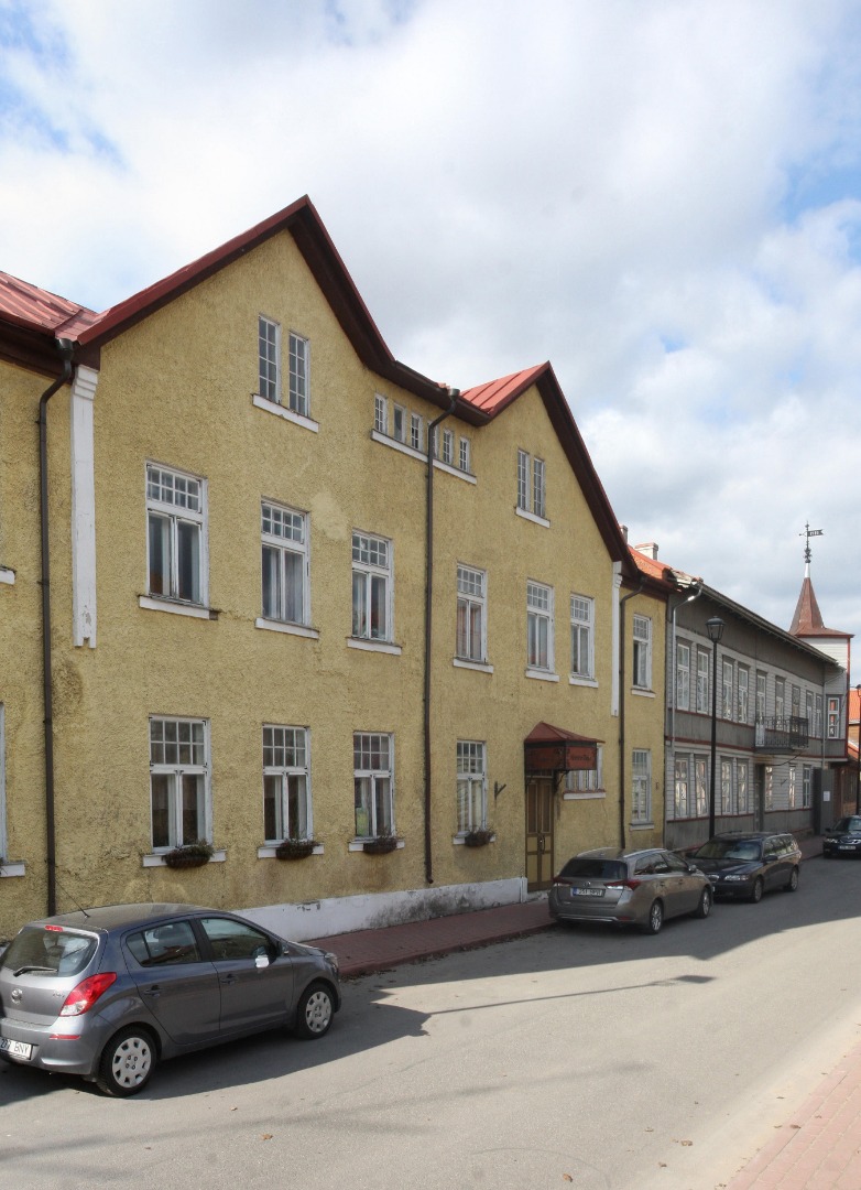 foto, Viljandi, Sprohge hotell Lossi tn 7, u 1920 rephoto