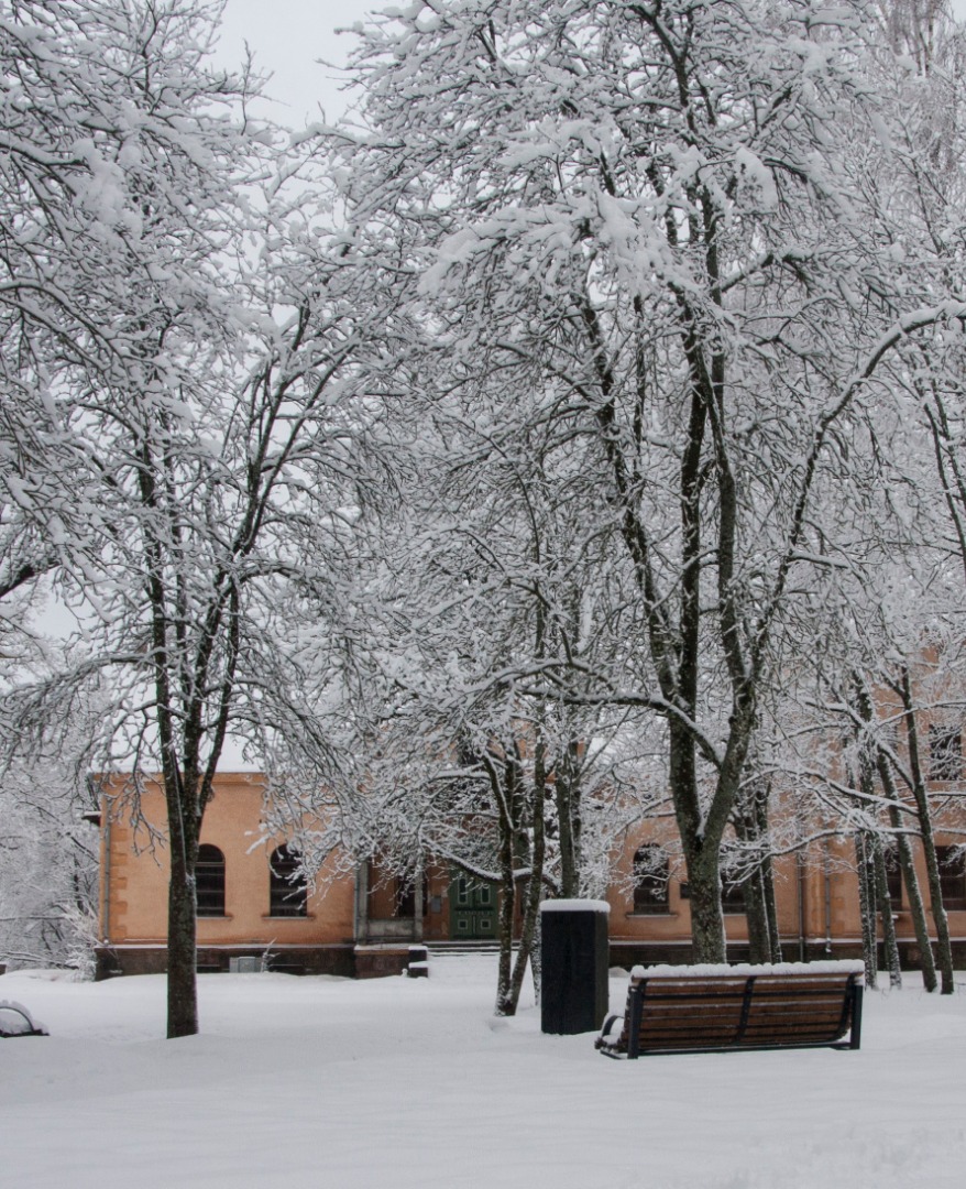 fotonegatiiv, Viljandi mõis, peahoone (nn Uus loss), u 1925 foto J. Riet rephoto