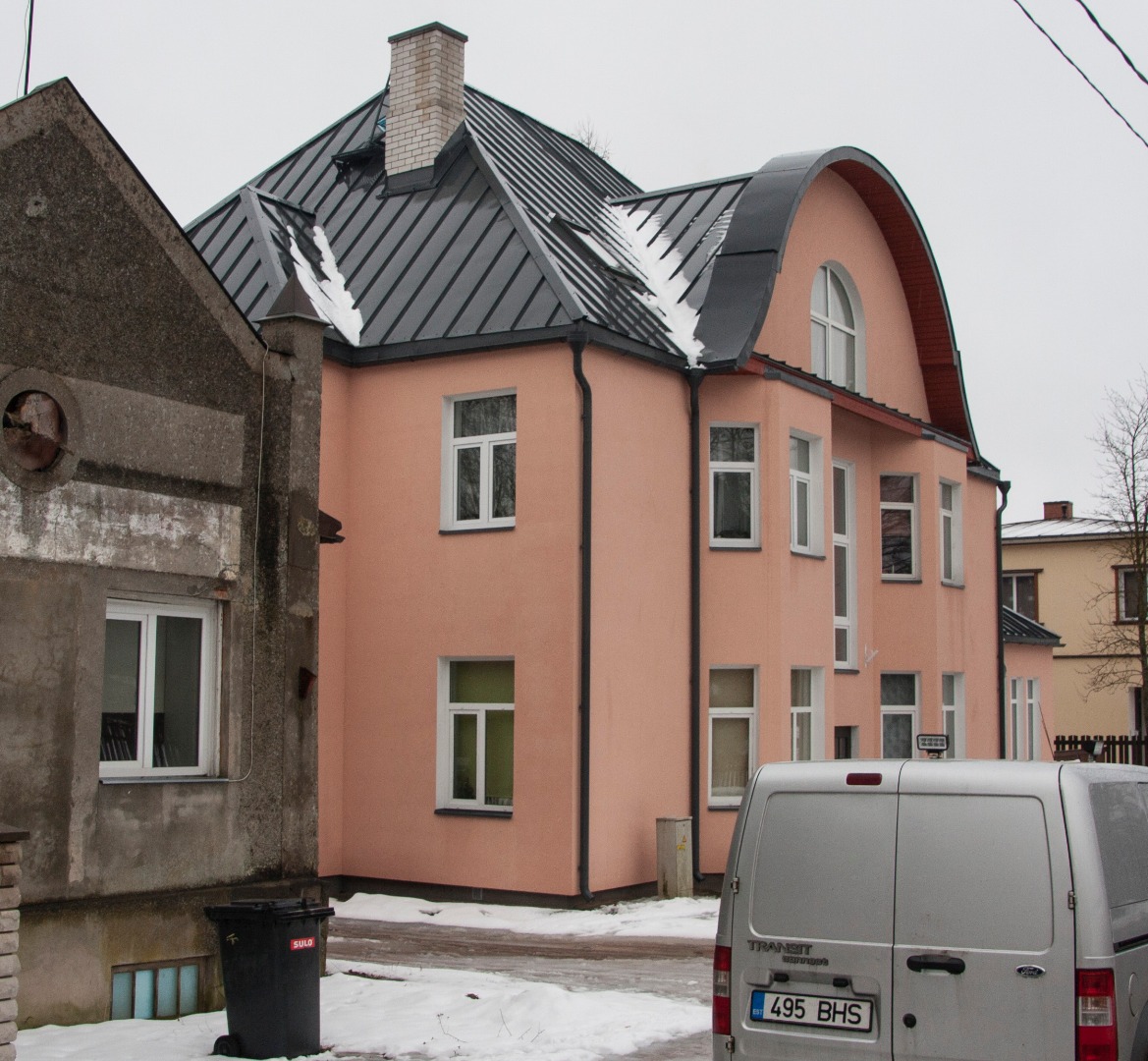 Dwelling in Viljandi winning pst 8 (a. Perna, 1923). Photo from Leo Gens rephoto
