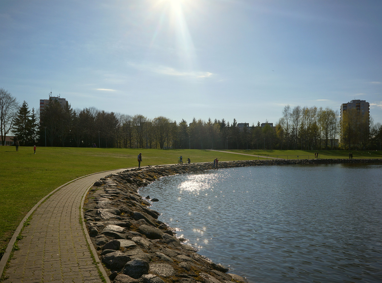 Väike- Õismäe residential district, view over the tigi rephoto