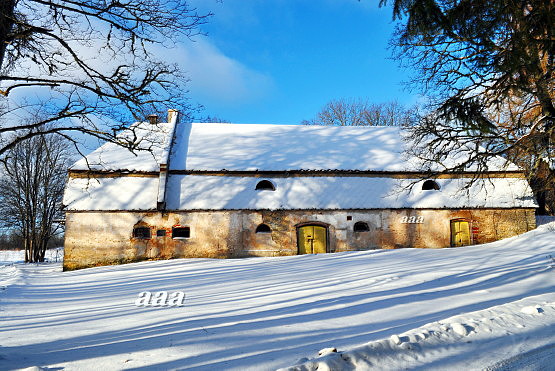 Valkla manor garden, 18-20th century. rephoto
