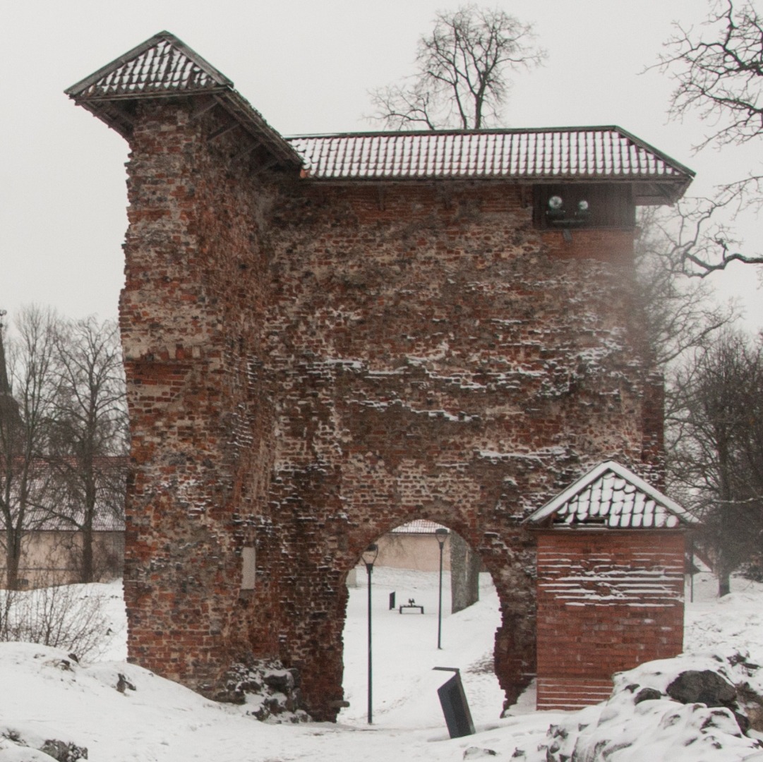 stereofoto, Viljandi, ordulossi värav, u 1905 rephoto