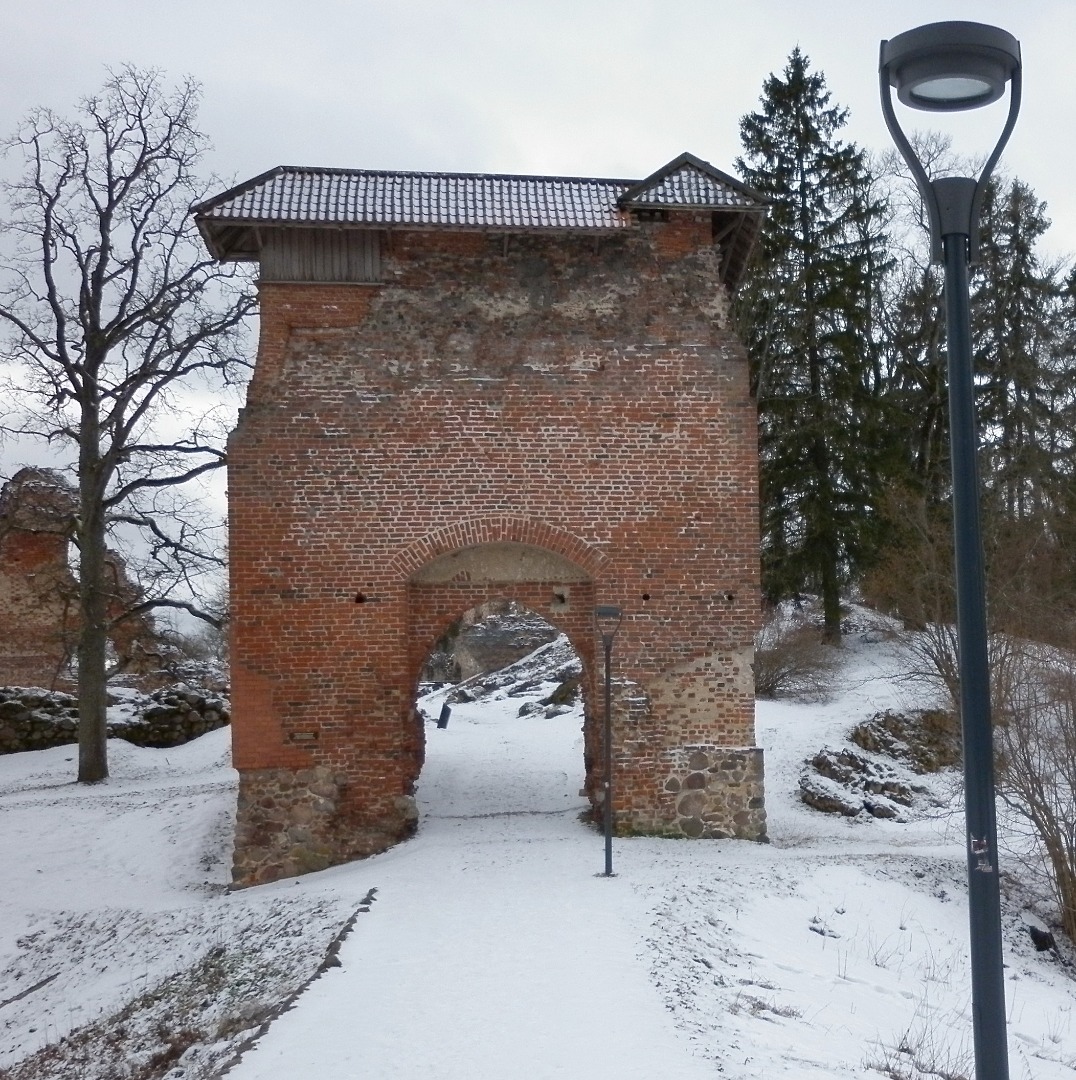 stereofoto, Viljandi, ordulossi värav, u 1905 rephoto