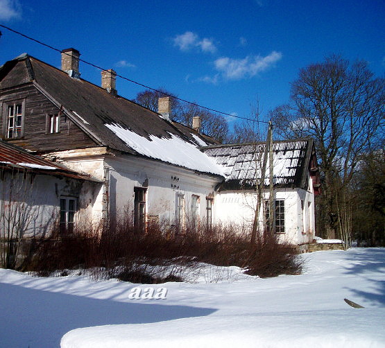 Karitsa mõis (Karritz), härrastemaja 1937. Rakvere khk rephoto