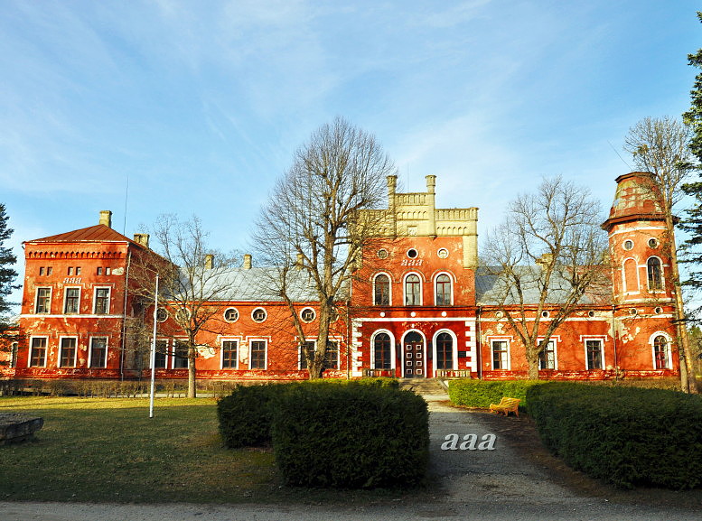 Porkuni mõis (Borkholm), härrastemaja 1906. V. - Maarja khk rephoto