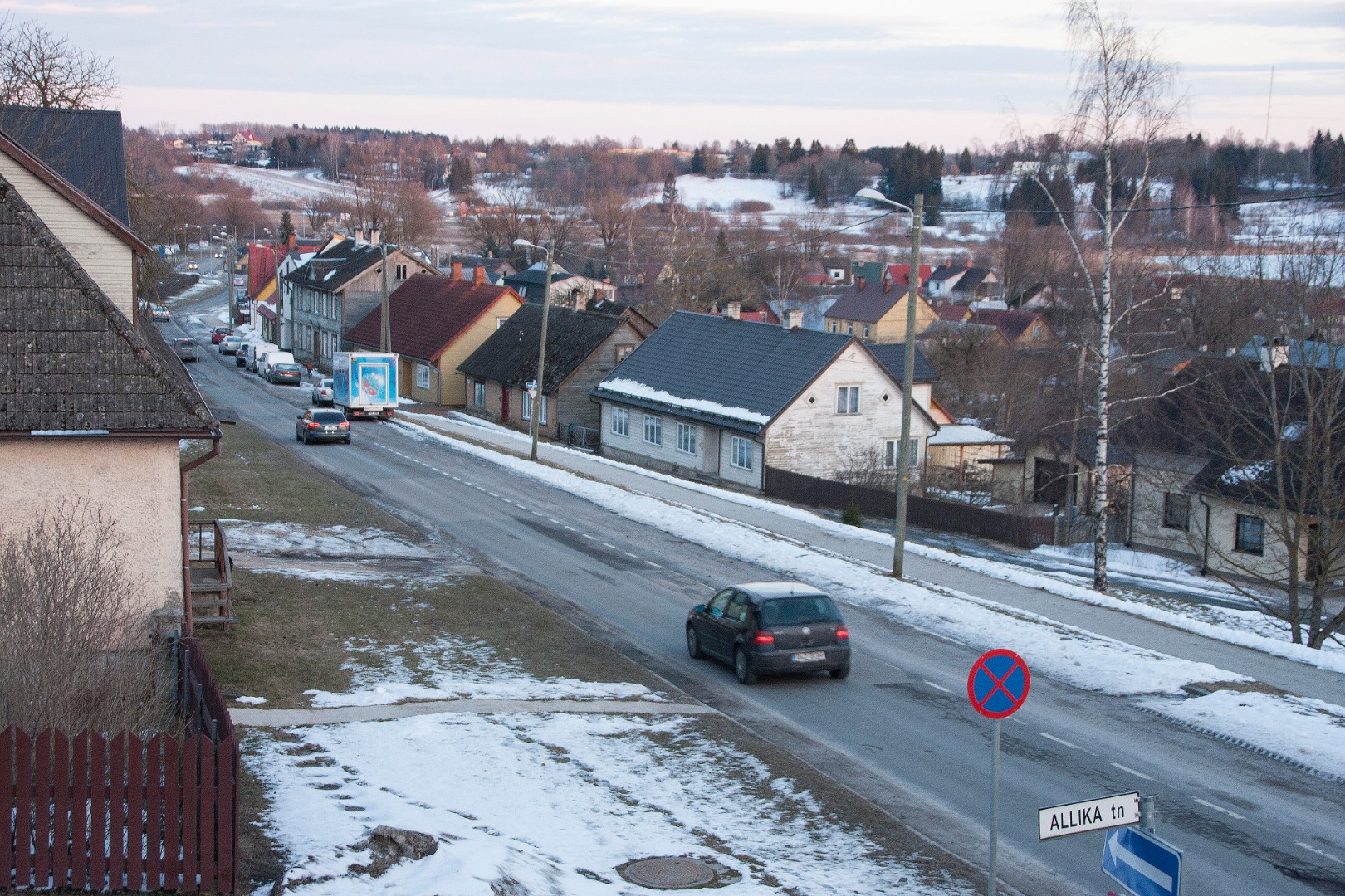 foto, Viljandi, Jakobsoni tn mägi 1957 F H.Riet rephoto