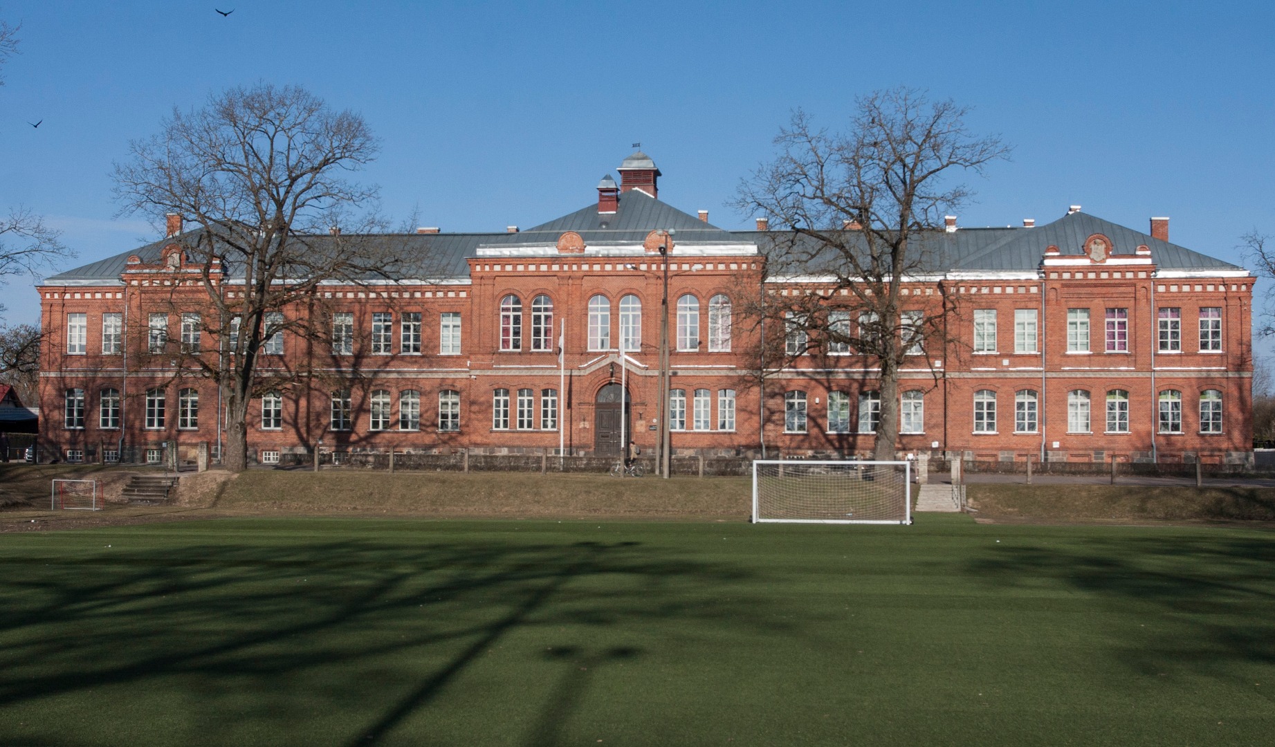 foto Viljandi Maagümnaasiumi hoone rephoto