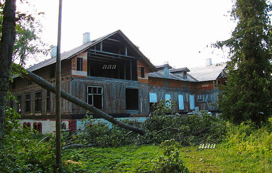 [Vilde, Eduard], Pudivere manor building (now school) rephoto