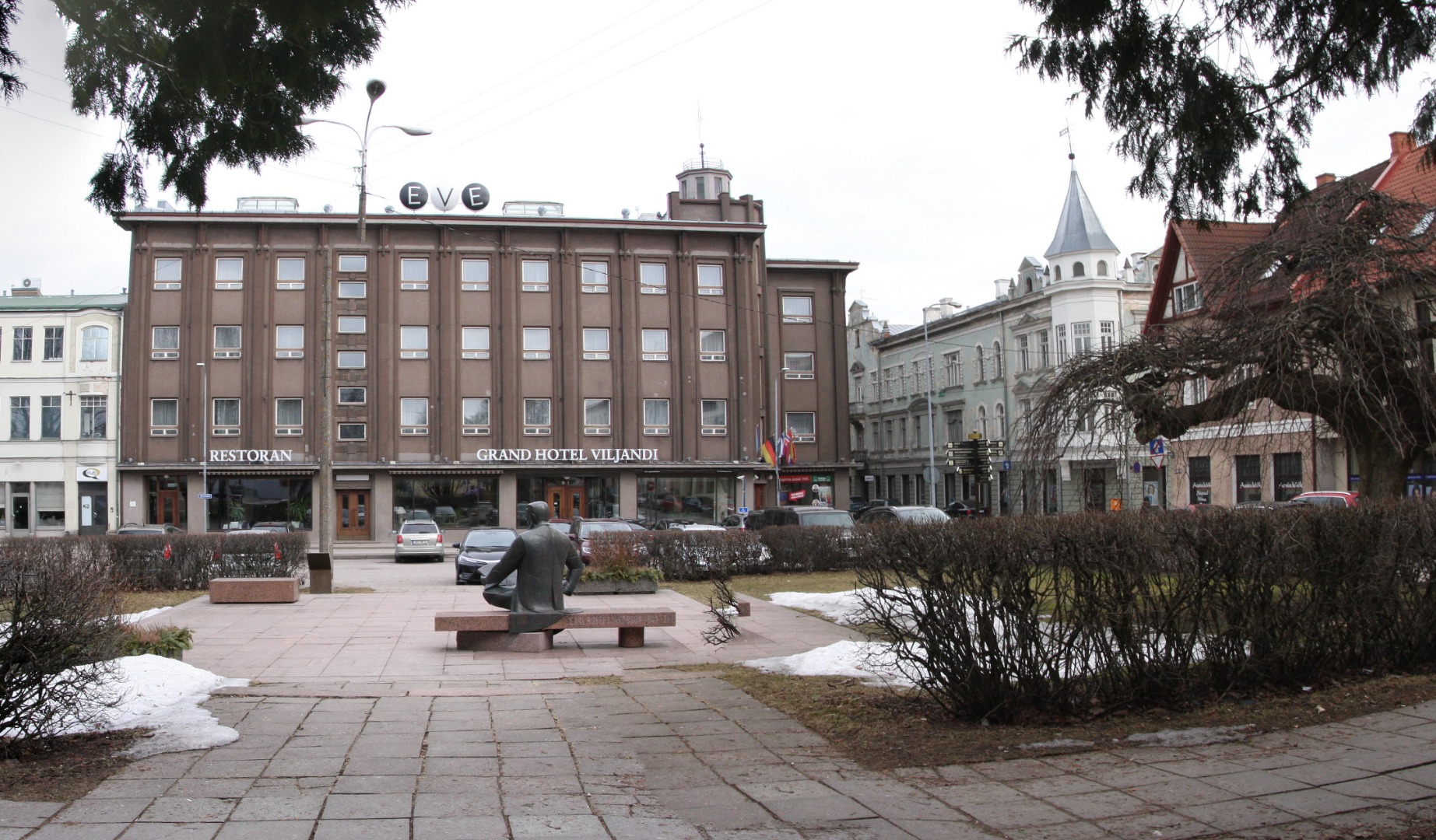 foto Viljandi Keskväljak rephoto
