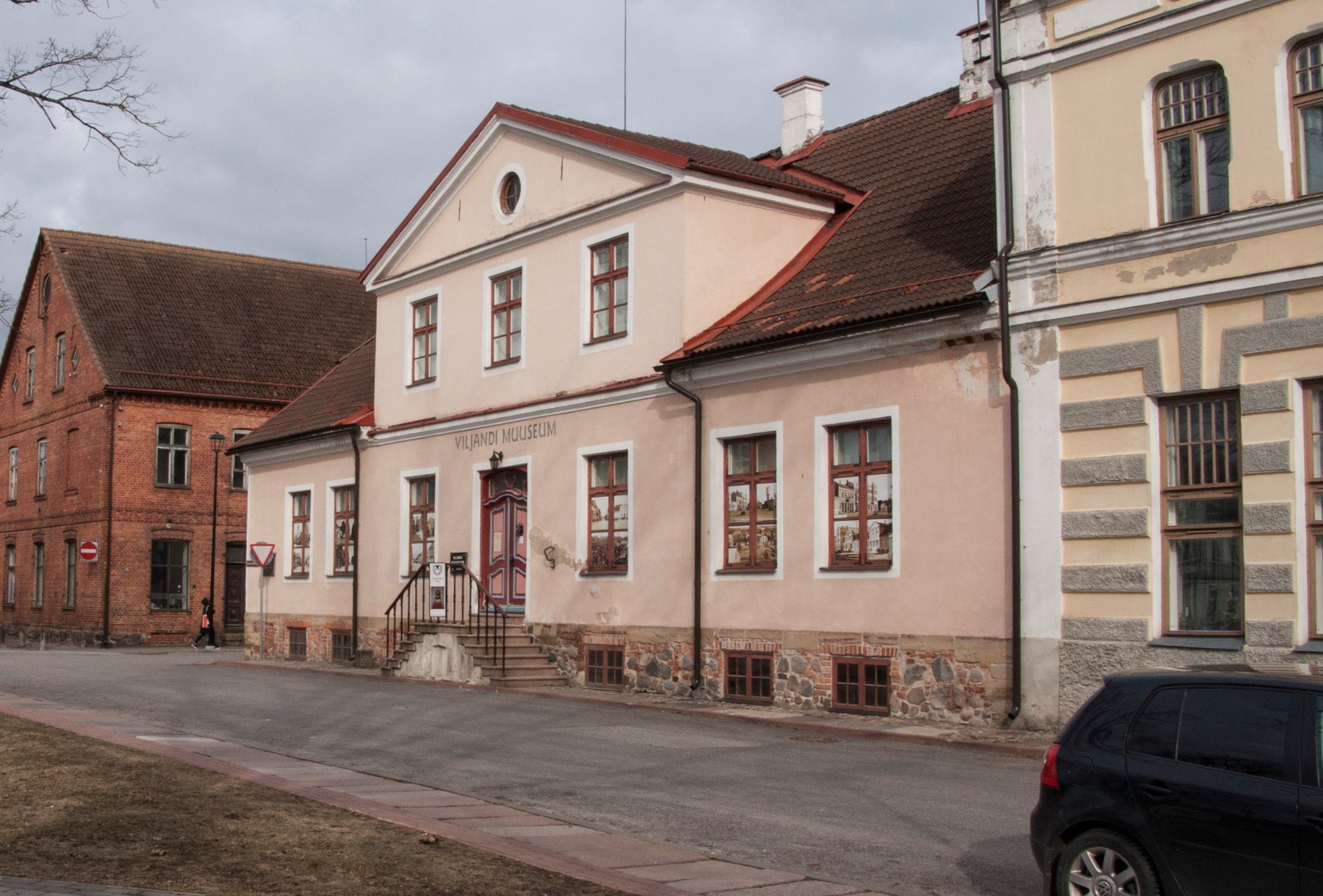 foto, Viljandi muuseum, hoone, 1964, foto A. Kiisla rephoto