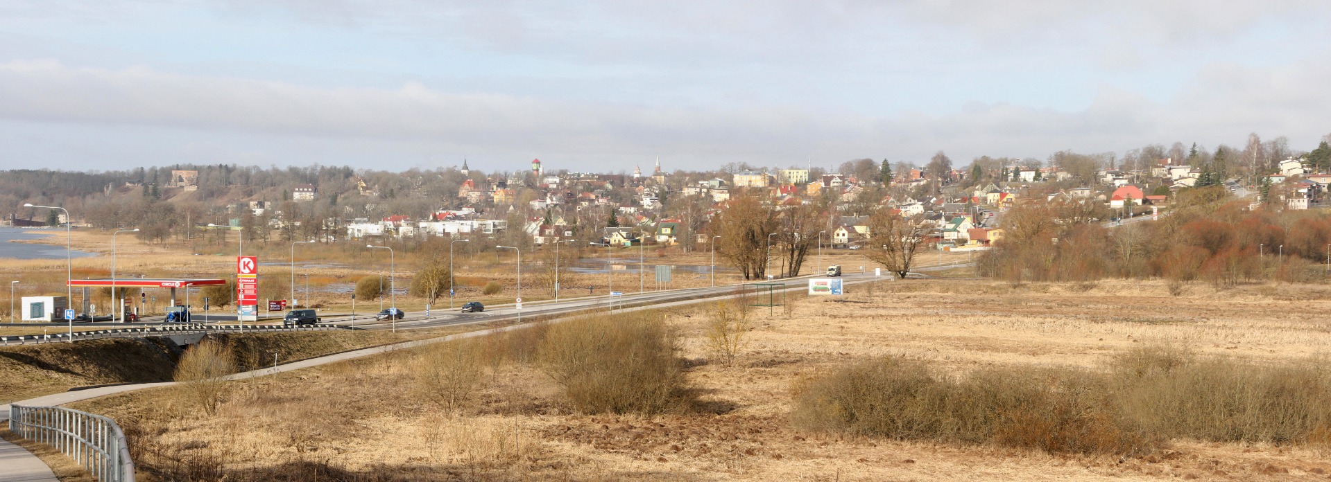foto albumis, Viljandi, linn Tartu teelt, u 1905, foto J. Riet rephoto