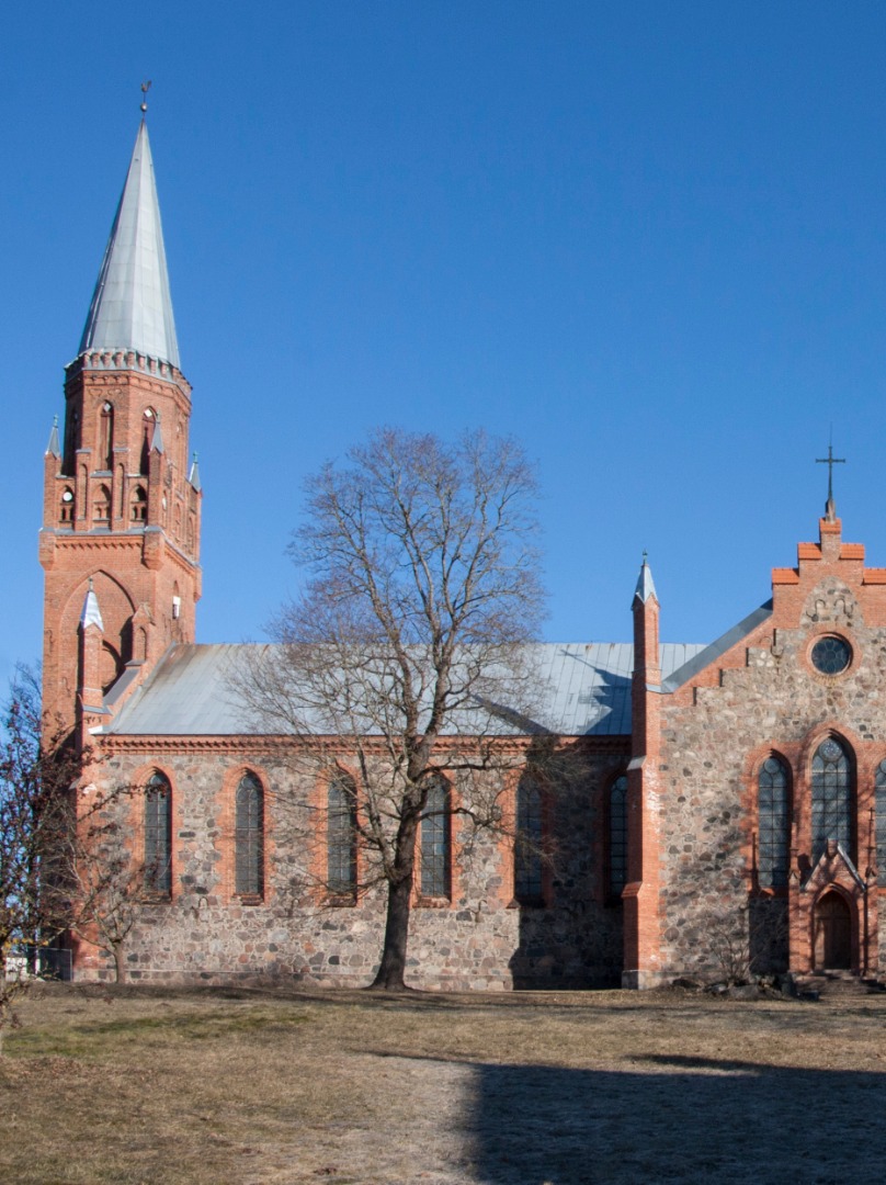 Viljandi Pauluse kirik. rephoto