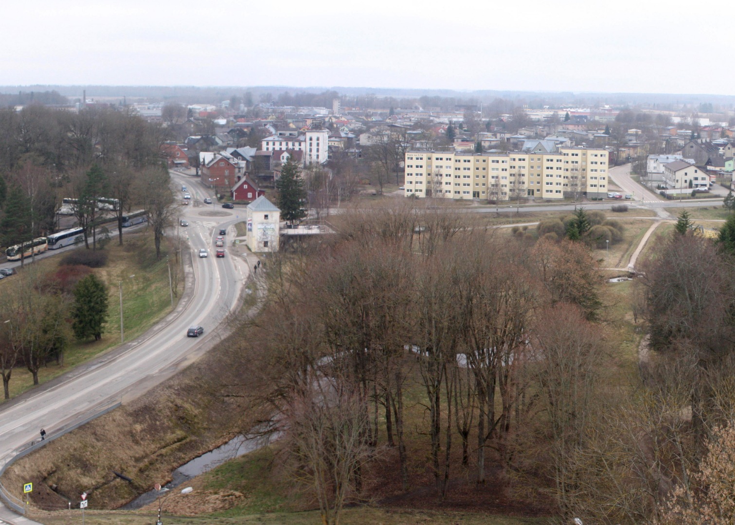 foto, Viljandi, Valuoja org, Kantreküla 1957 F H.Riet rephoto