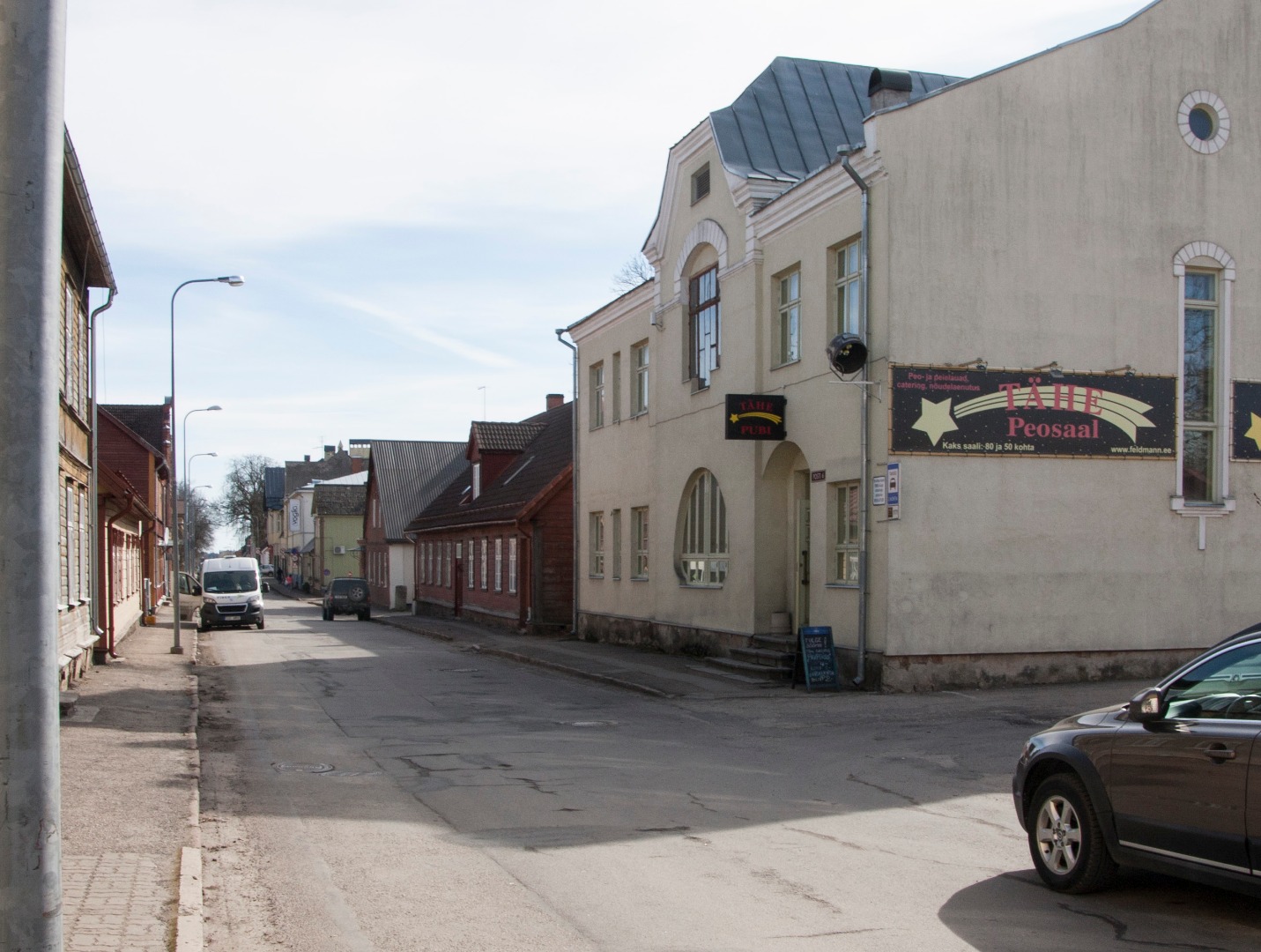 Viljandi, Posti tn 6, kino Täht, 1957 F: H. Riet rephoto
