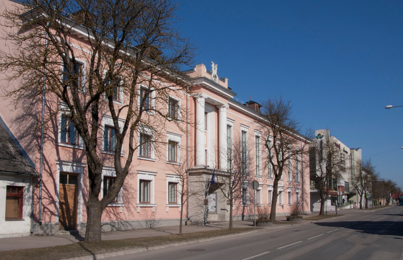 foto Viljandi Rajooni Kultuurimaja Tallinna tn 5, 1962 F A.Kiisla rephoto
