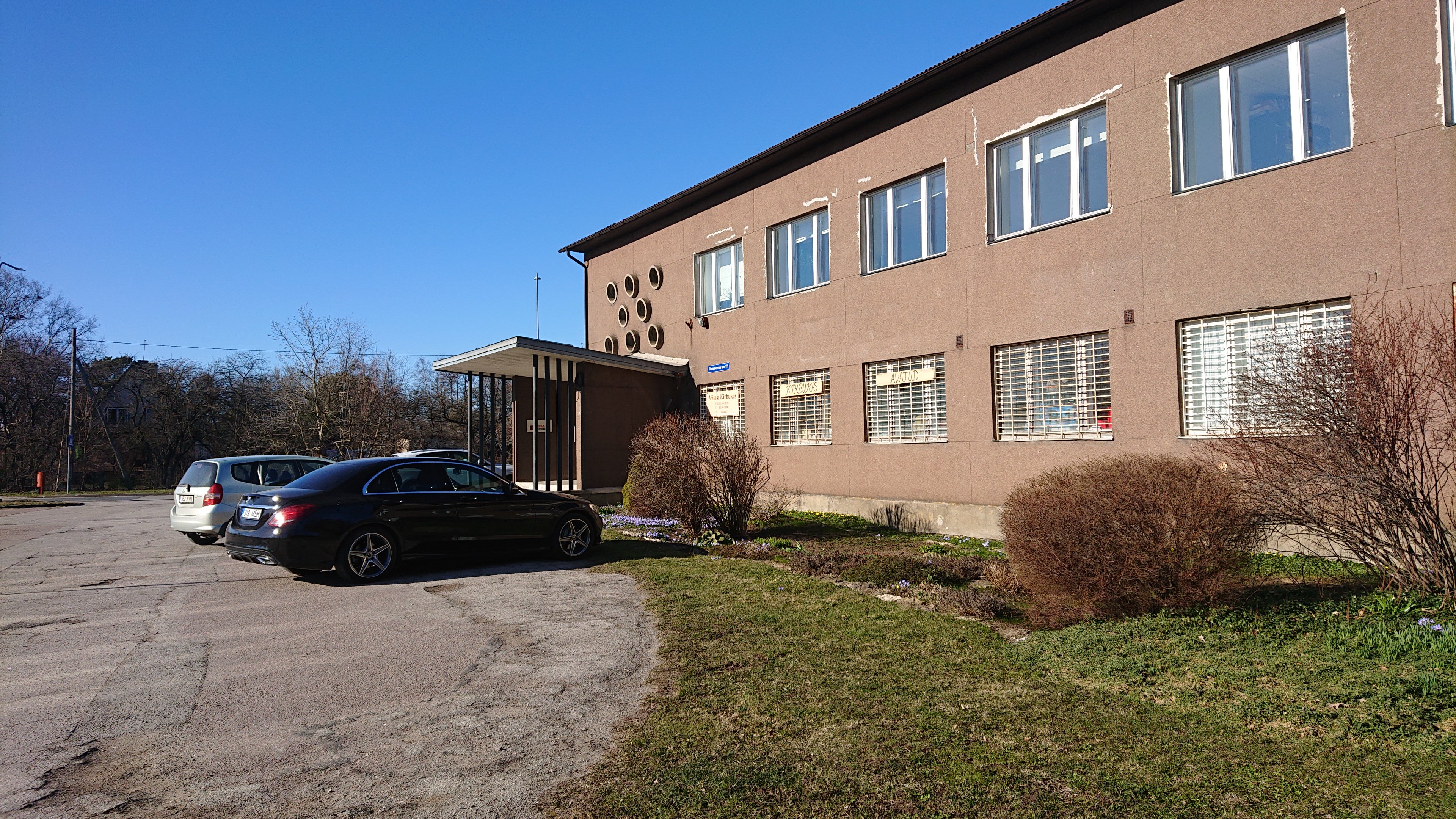 S. M. Kirovi-nimelise näidiskalurikolhoosi vana keskusehoone rephoto