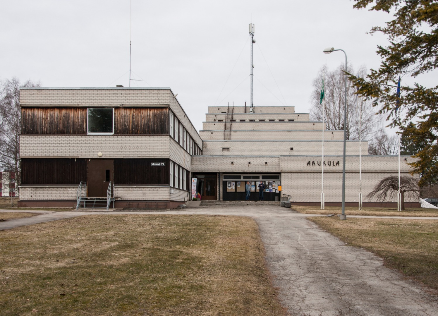 Aruküla centre building Harju county Raasiku vald Tallinna mnt. 24, Aruküla rephoto
