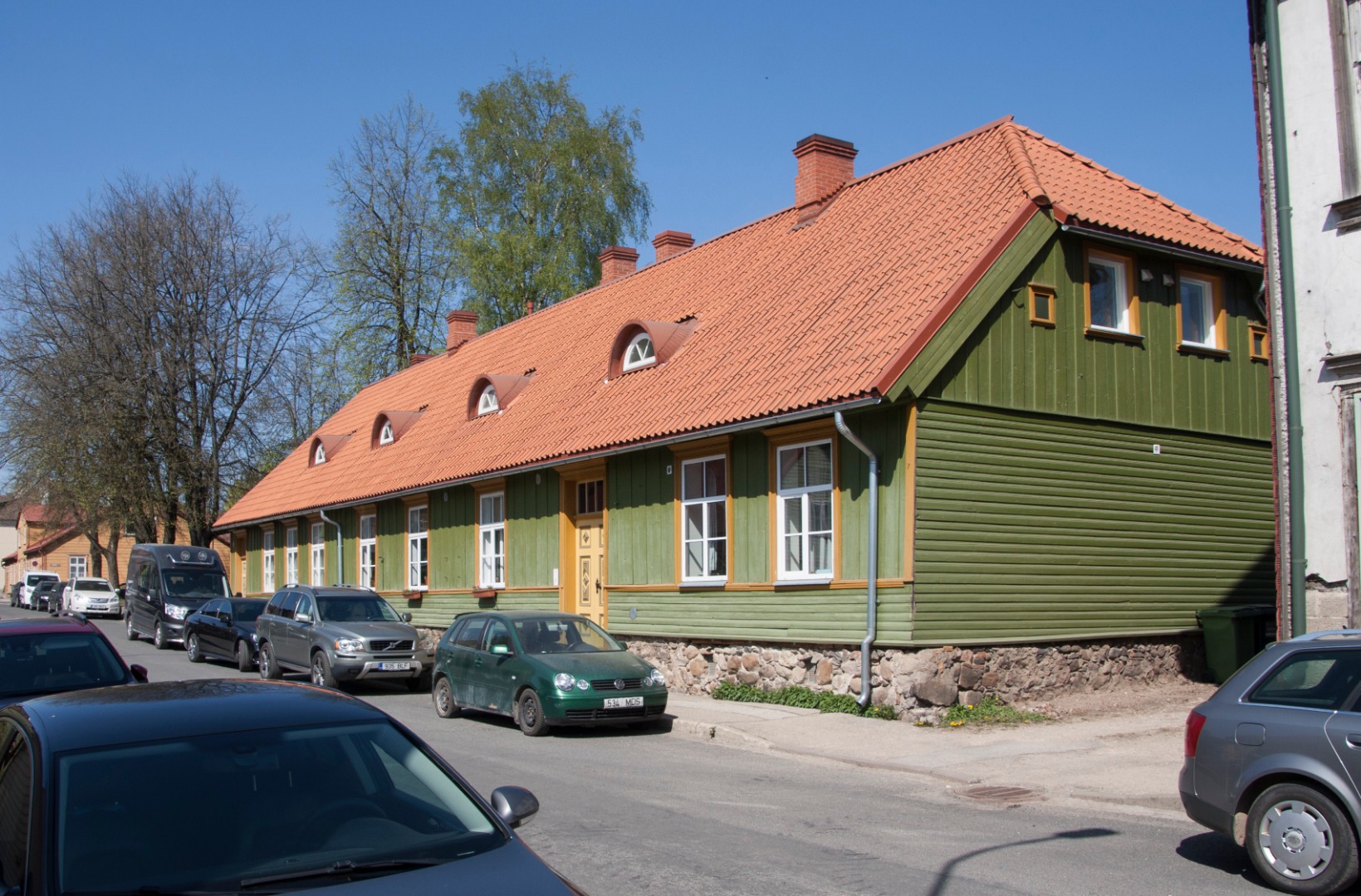 A. Kitzberg's residence in Viljandi (Posti t. 19), where he graduated from "Punga Märdi" rephoto