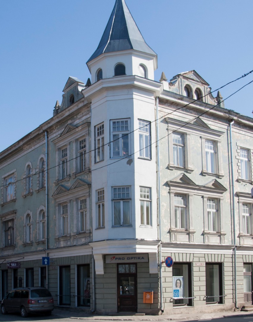 foto, Viljandi, Lossi tn 26, foto I. Tavaste, värviline rephoto