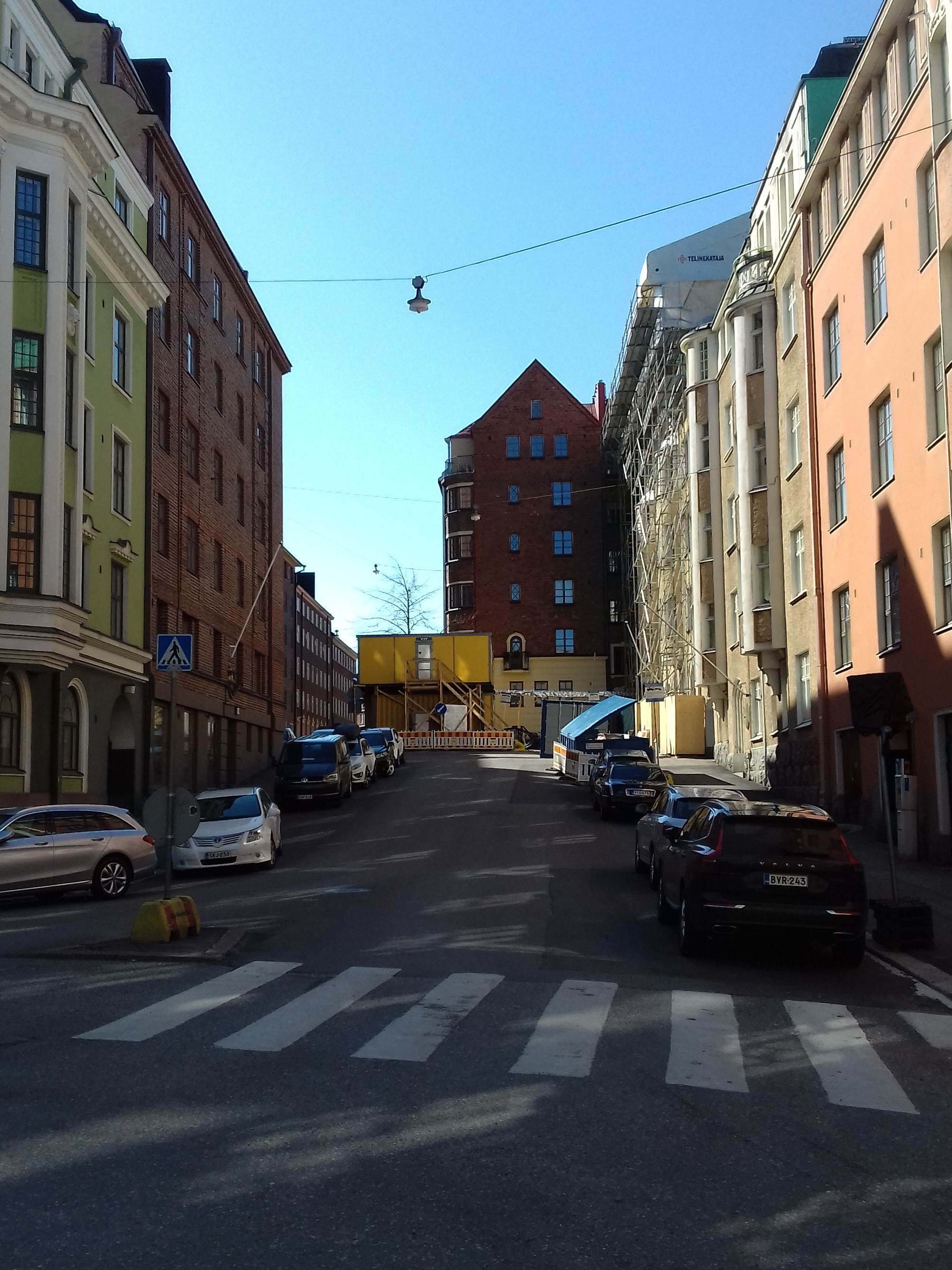 Tunturikadun taloja rakenteilla 1,3,5,7 rephoto