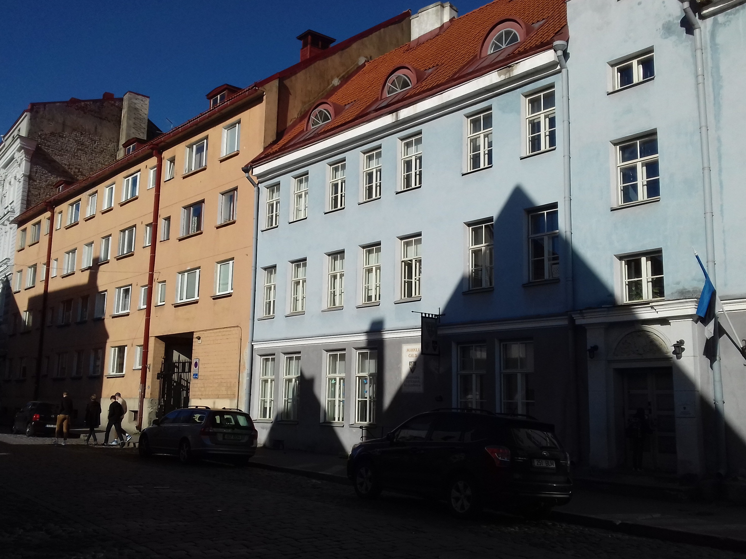 Tallinn, Vene tänav nr. 11 ja 13 enne ümberehitamist. rephoto