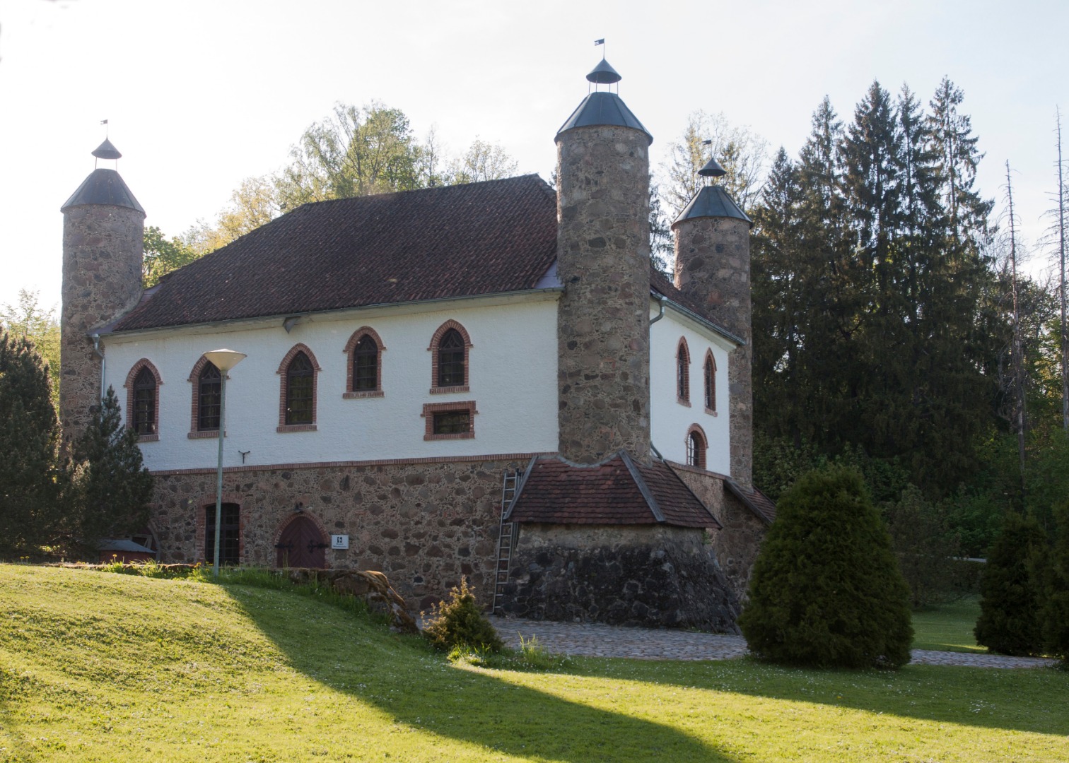 Heimtali Manor Winter Kitchen (juice factory? ), the so-called hunting (the late wearer) external view rephoto