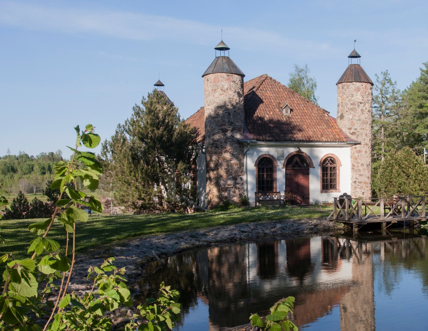 foto, Viljandimaa, Heimtali jahiloss, endine meierei, 1993, foto L. Kadalipp rephoto