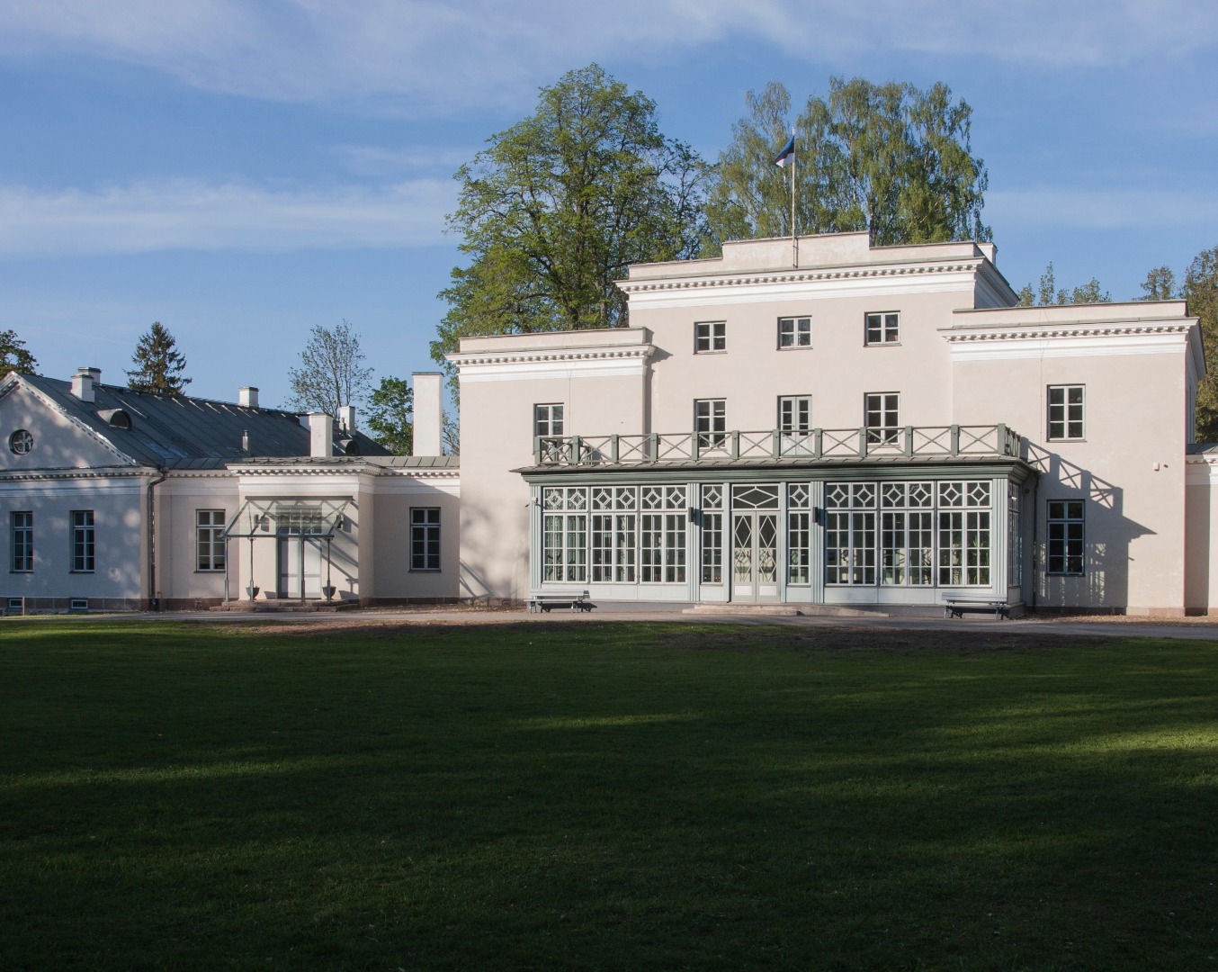 Heimtali riigimõisa peahoone. rephoto