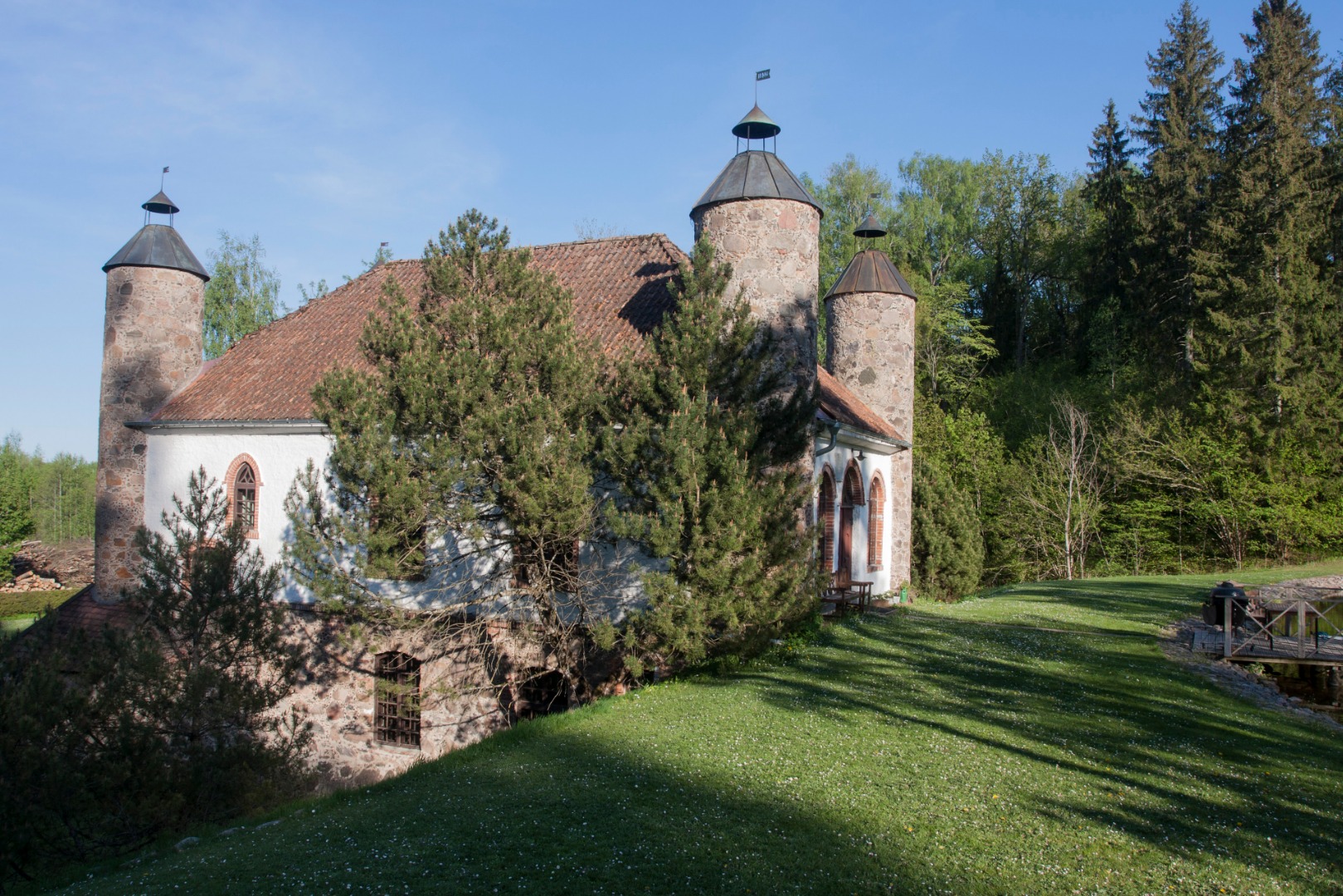 Foto, Viljandi Eesti Haridusselts'i Gümnaasium'i õpetajad, Heimtali sh viinaköök, 1924 rephoto