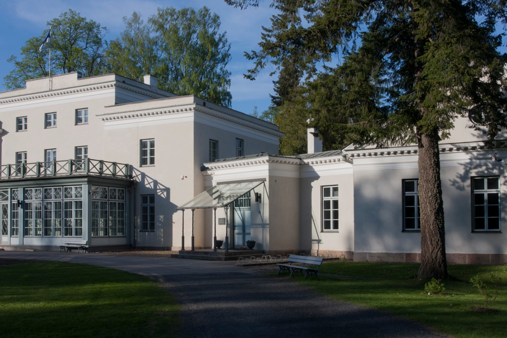 Heimtali riigimõisa peahoone. rephoto