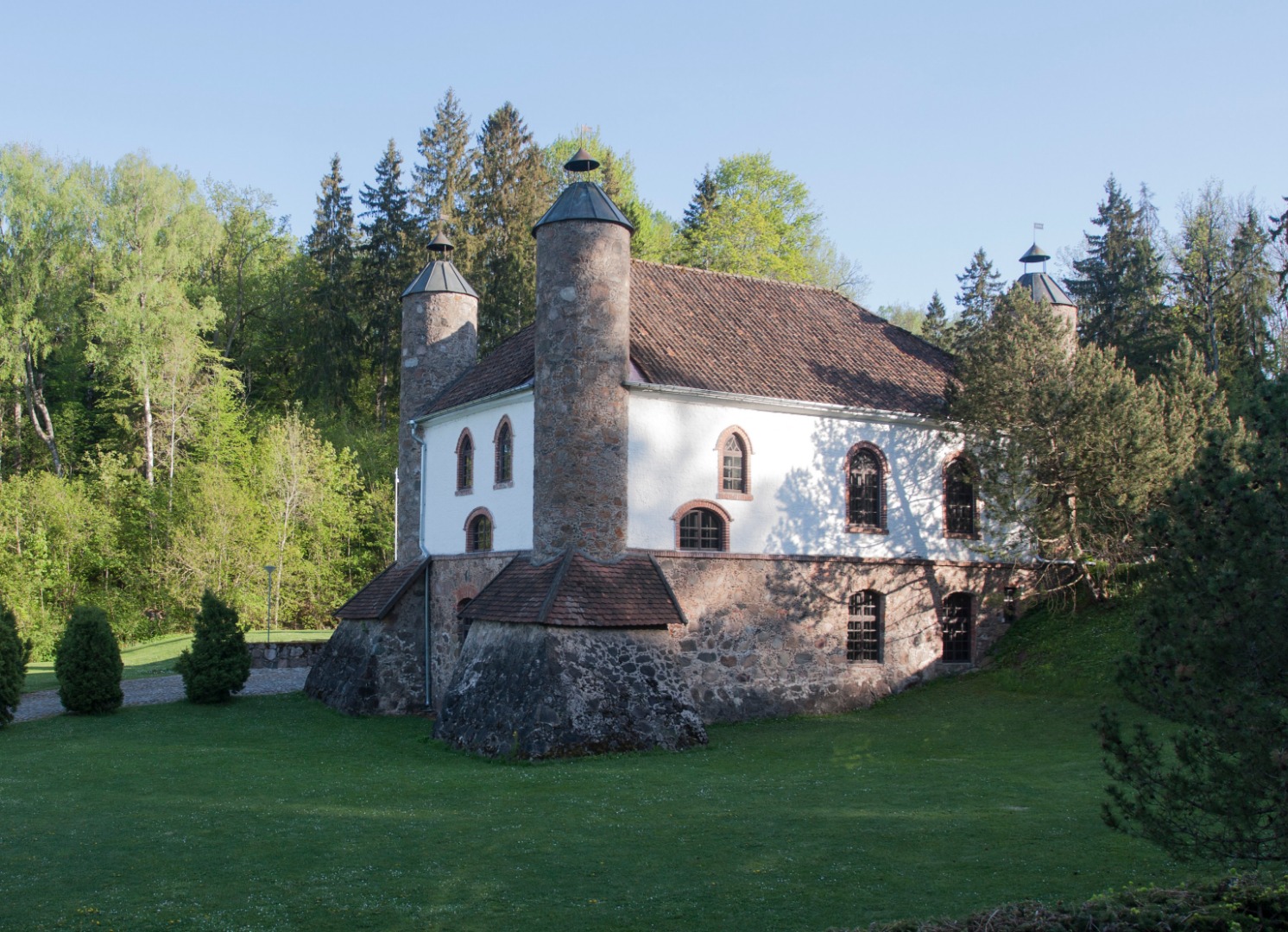 Heimtali Manor Winter Kitchen (juice factory? ), the so-called hunting (the late wearer) external view rephoto