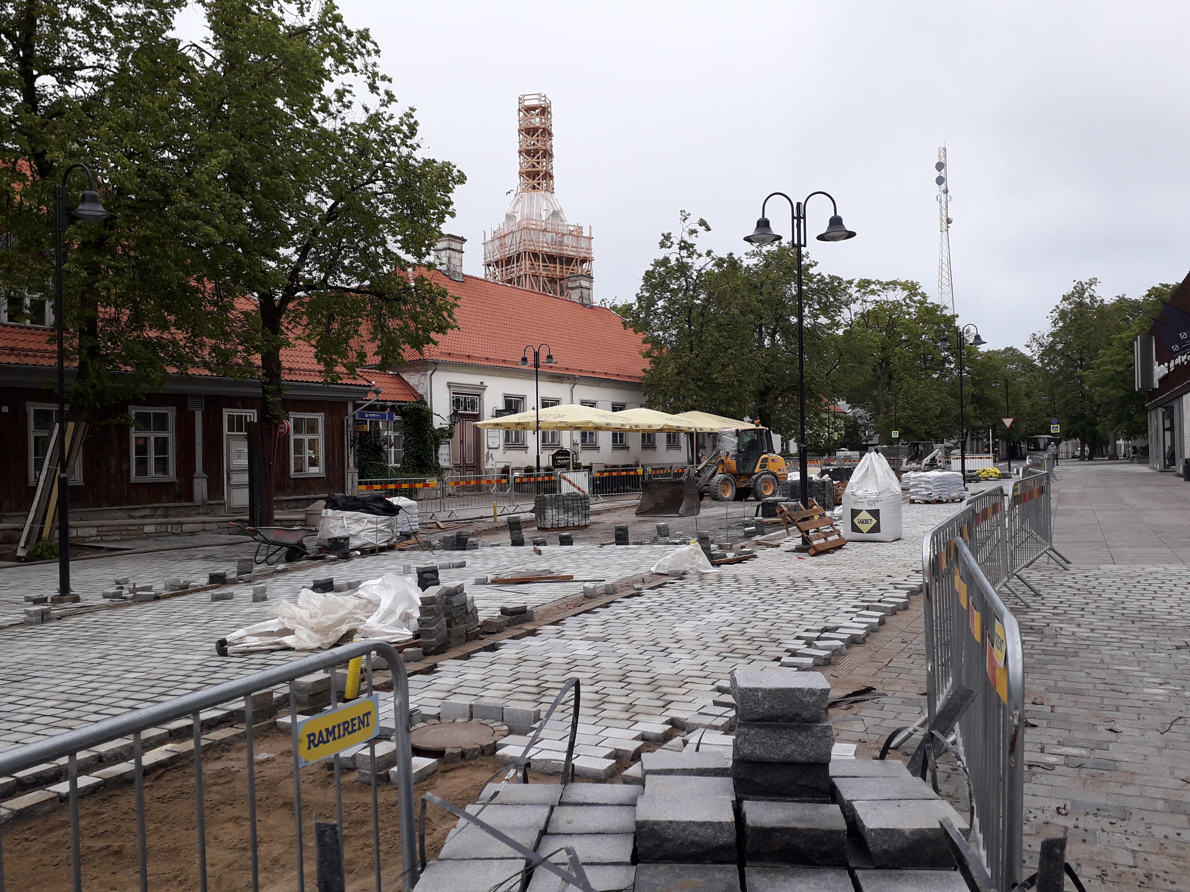 Kuressare post office rephoto