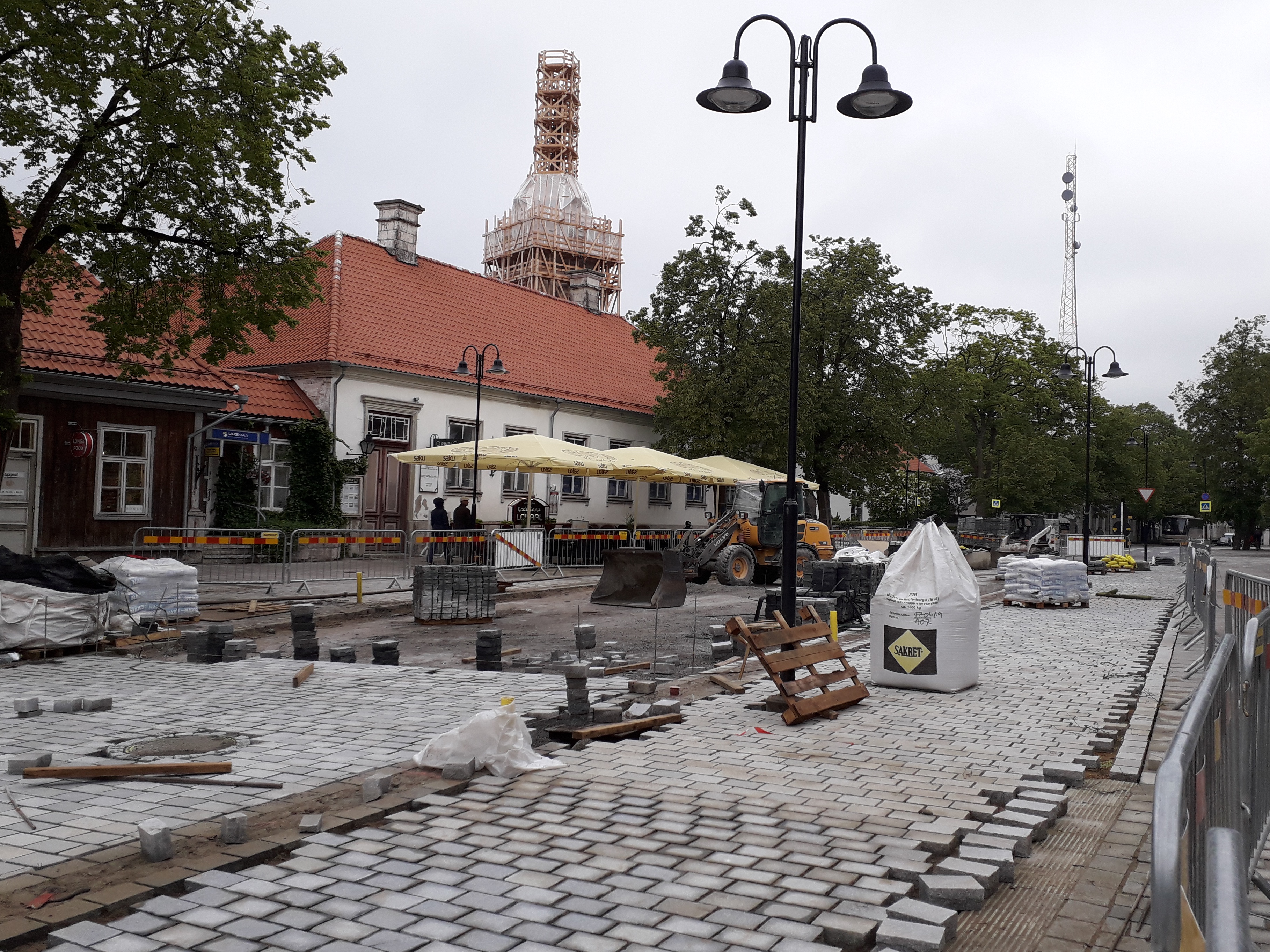 Kuressare post office rephoto