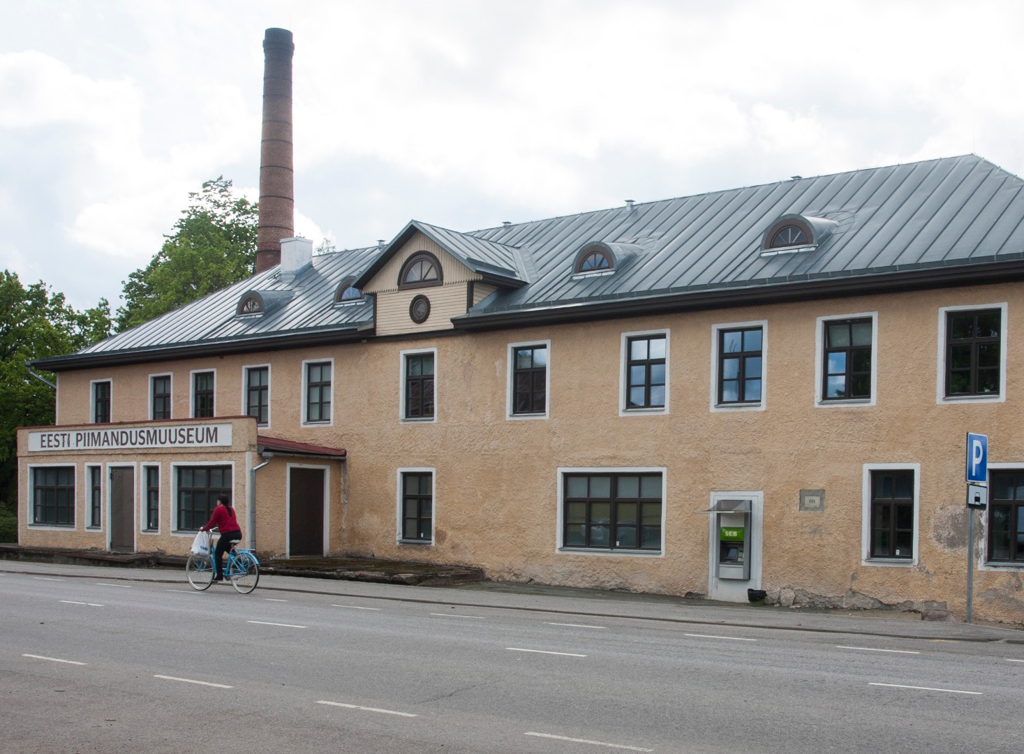 Imavere Piimatööstuse hoone rephoto