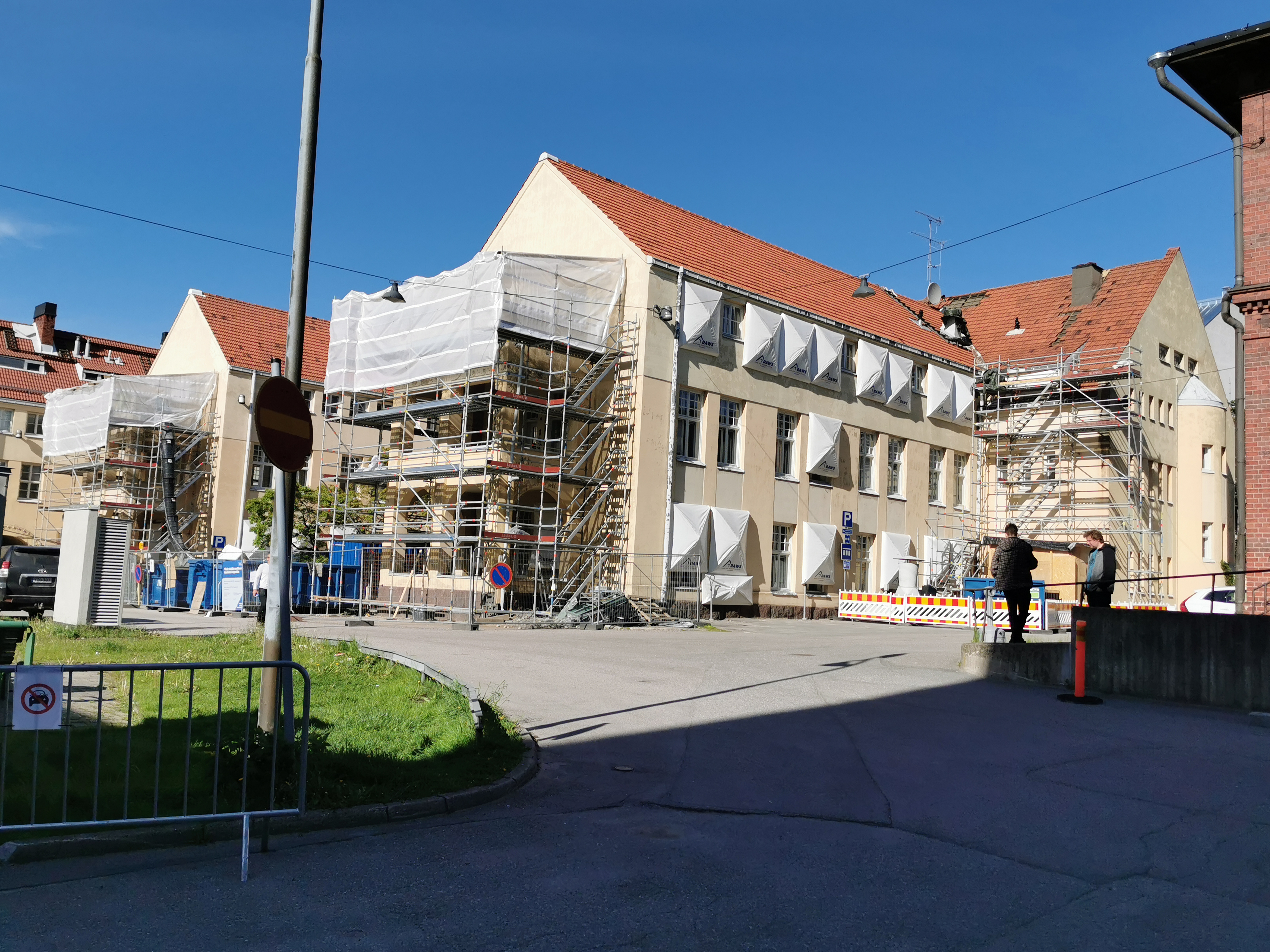 Entinen Marian Sairaala rephoto