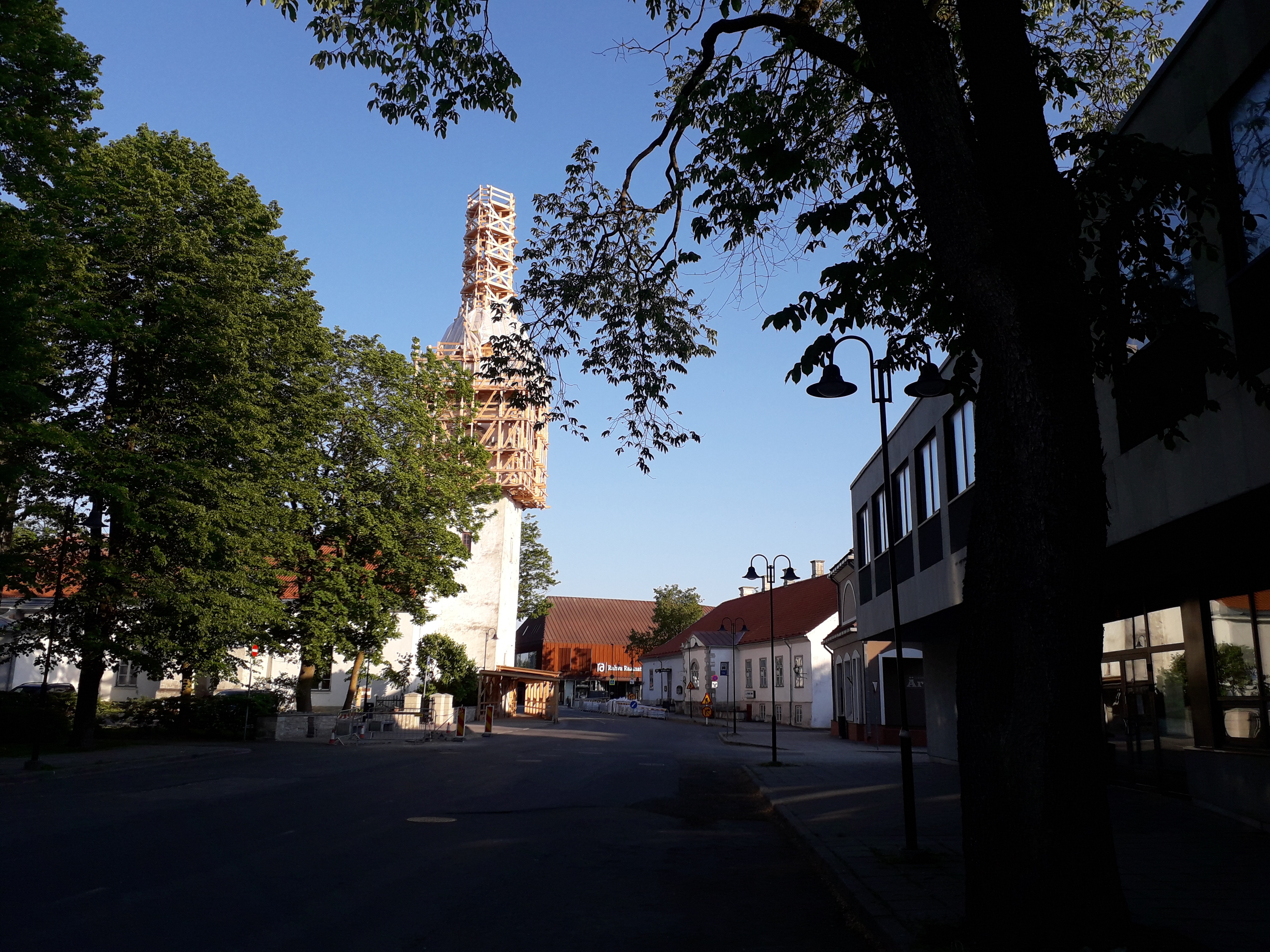 Kuressaare Laurentiuse kirik rephoto