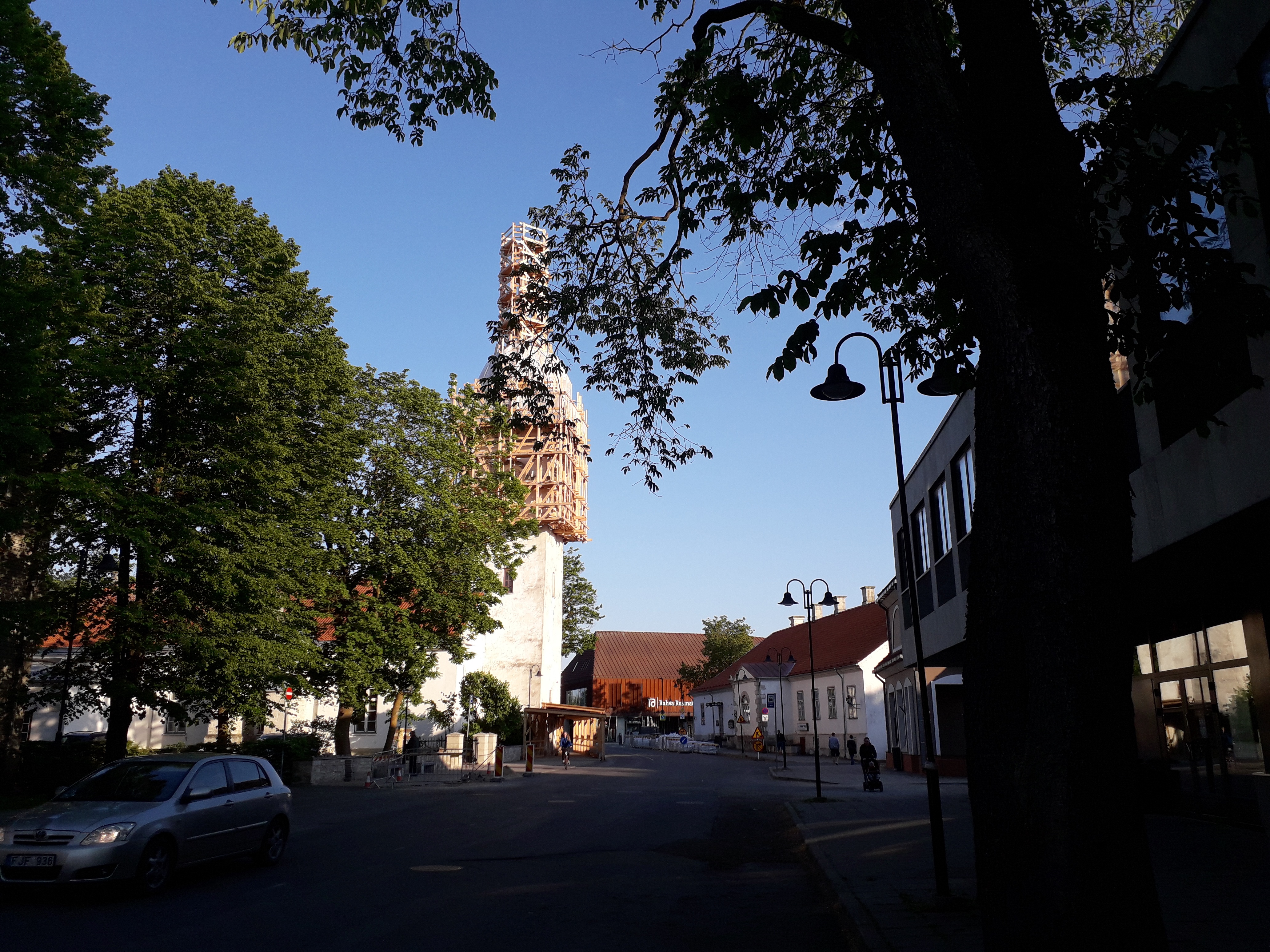 Kuressaare Laurentiuse kirik rephoto